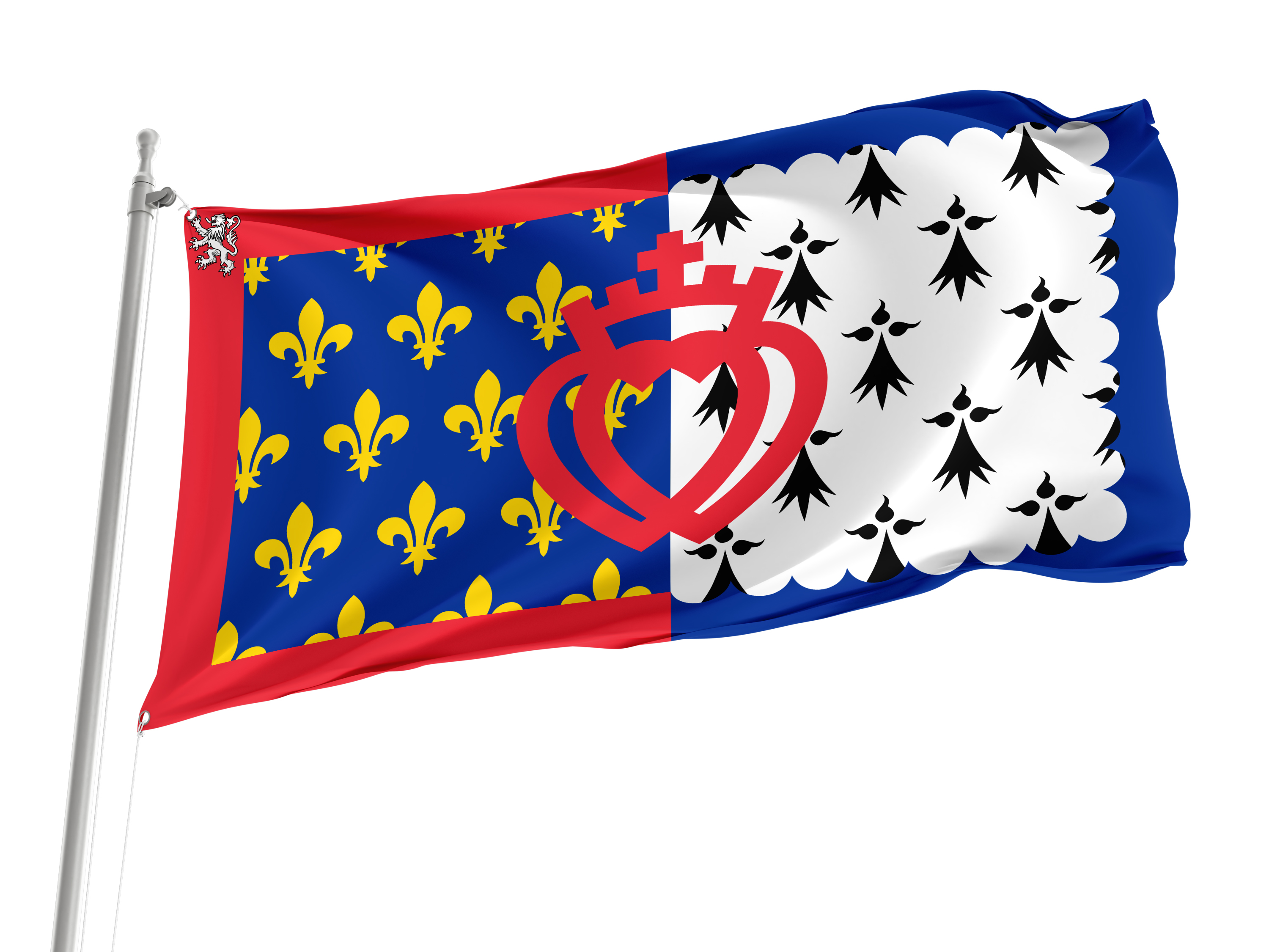 Pays-de-la-Loire Flag for Indoor & Outdoor Use