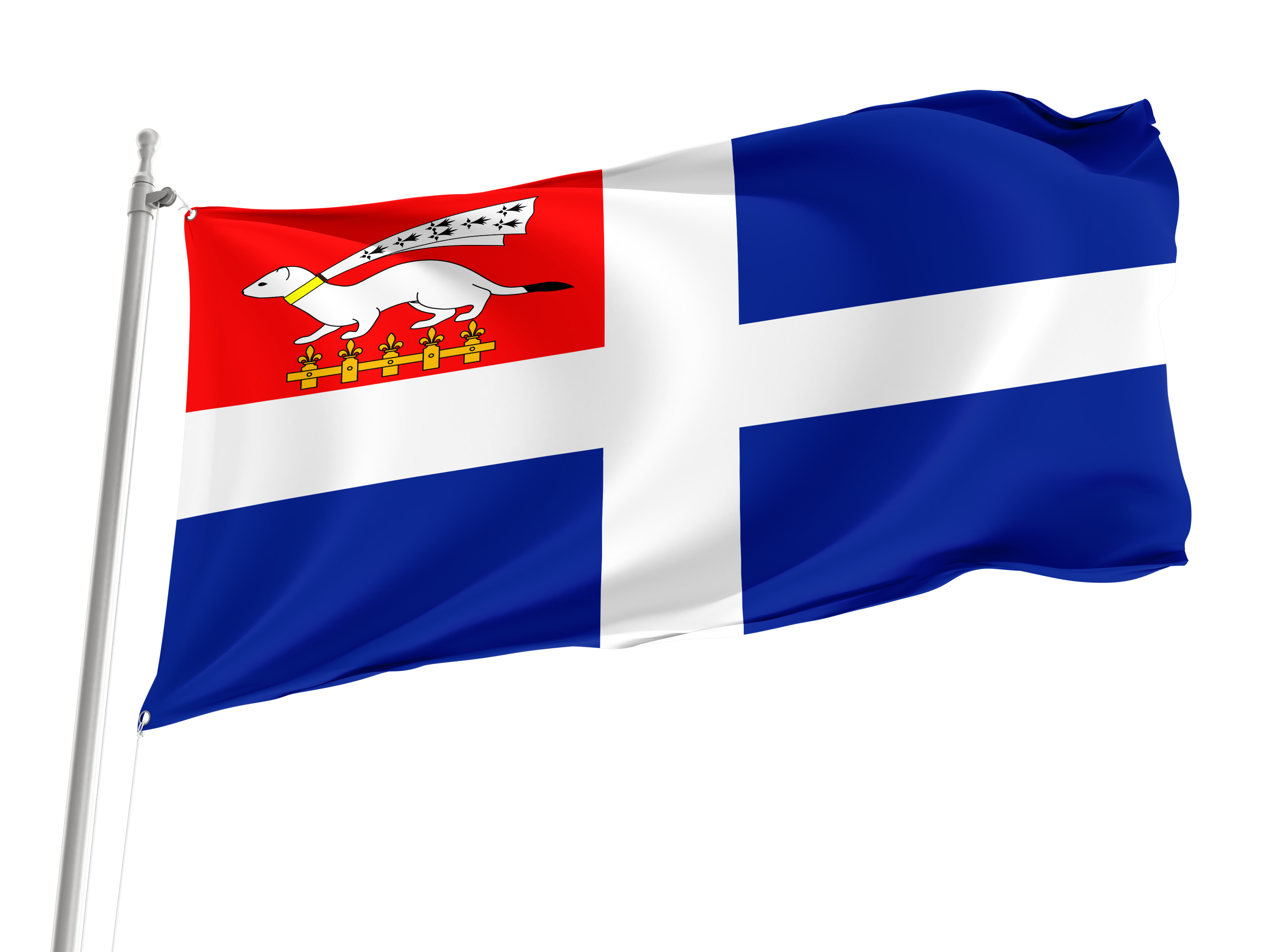 Saint Malo Flag for Indoor & Outdoor Use