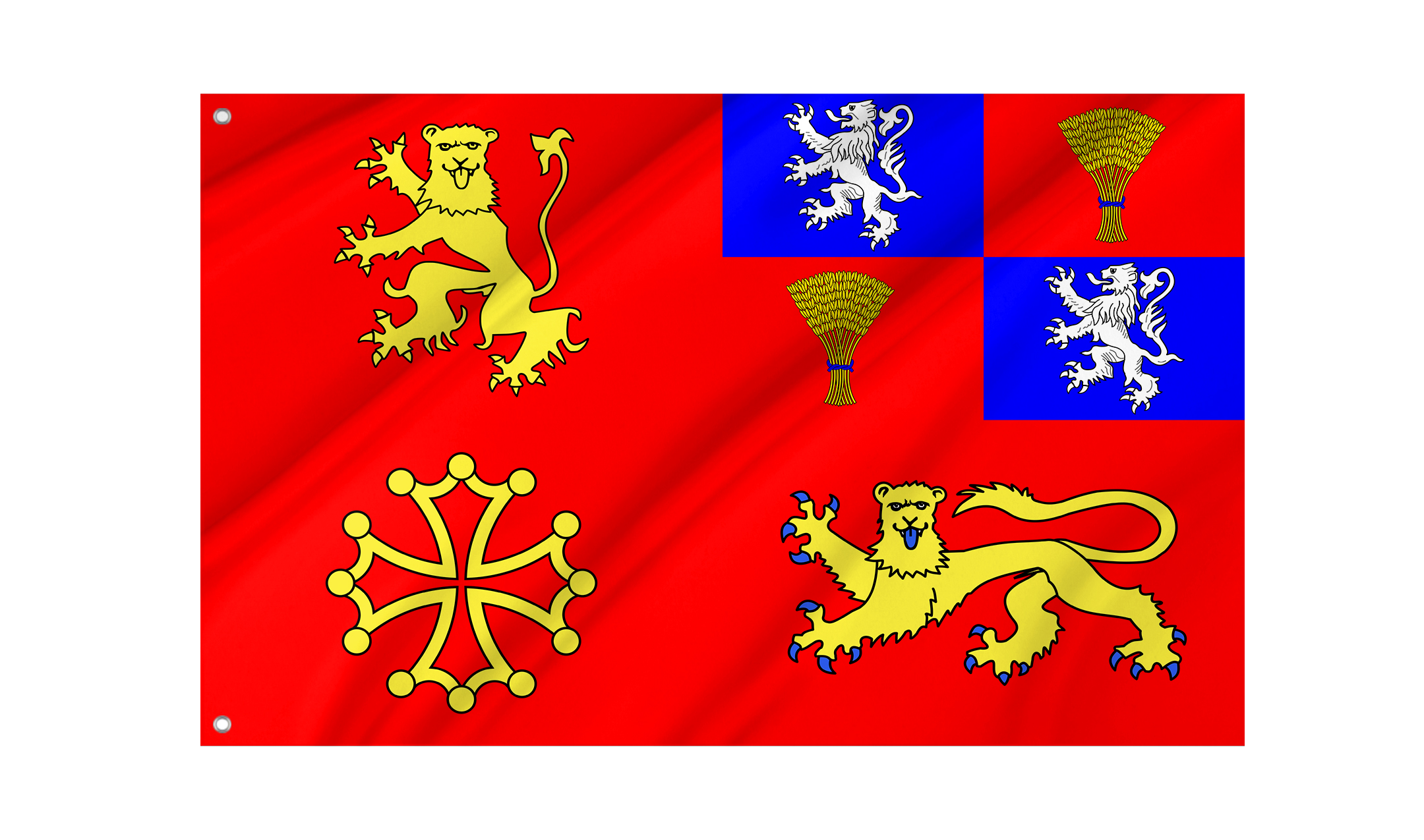 Tarn et Garonne Flag for Indoor & Outdoor Use