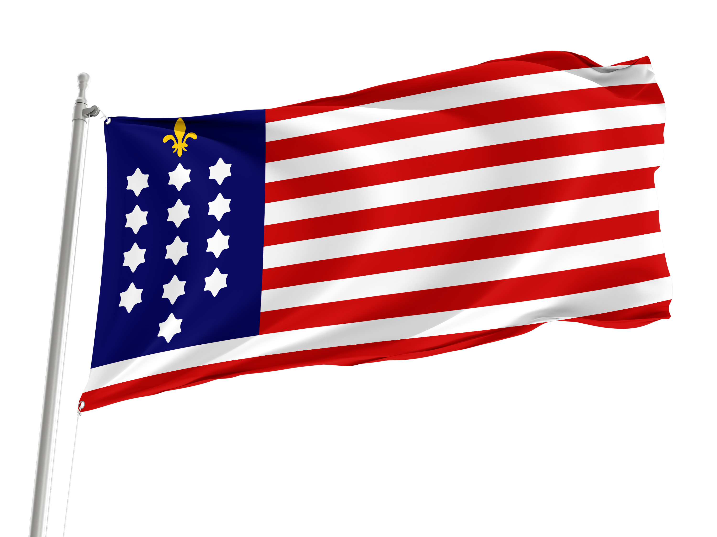 French Alliance Flag for Indoor & Outdoor Use