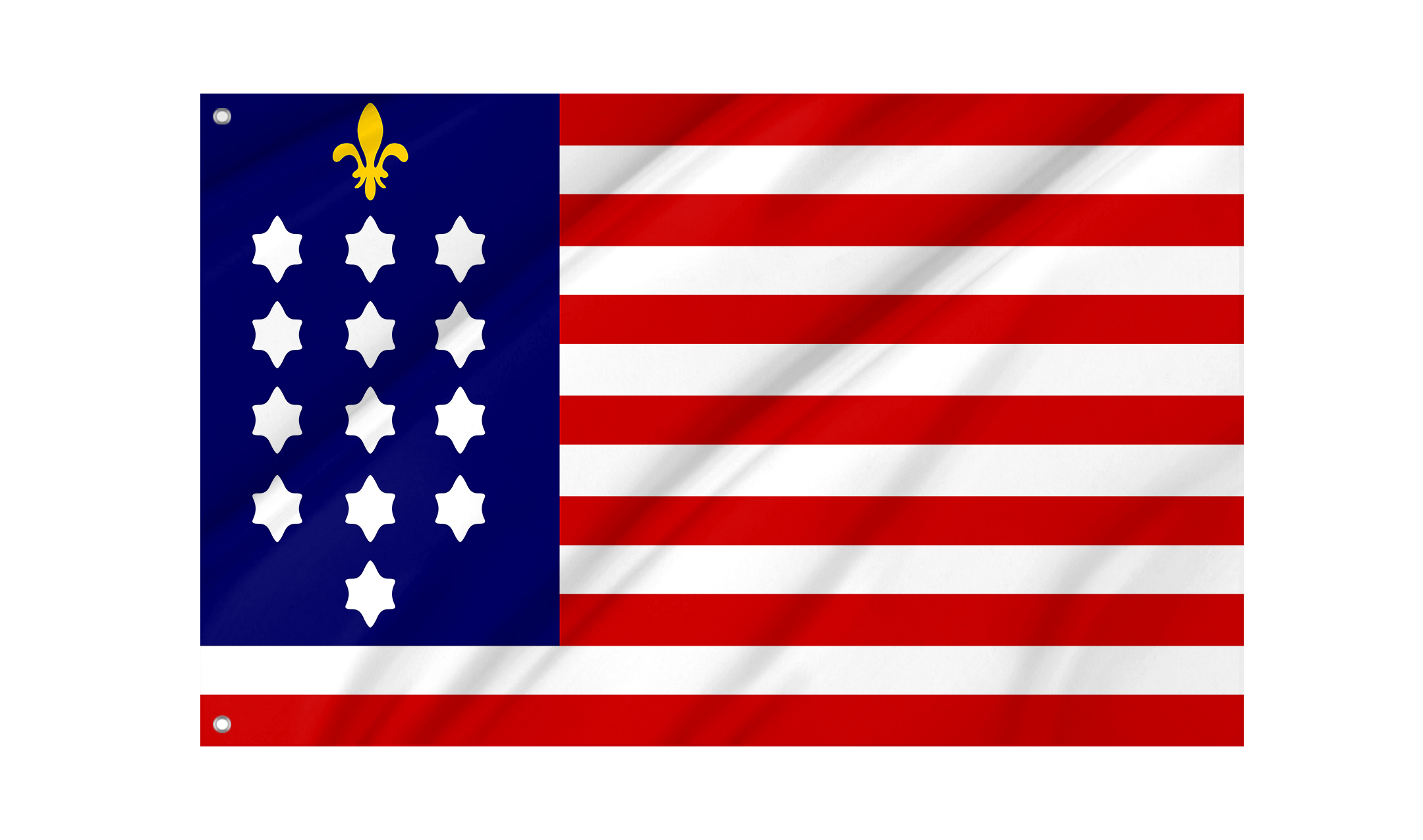 French Alliance Flag for Indoor & Outdoor Use
