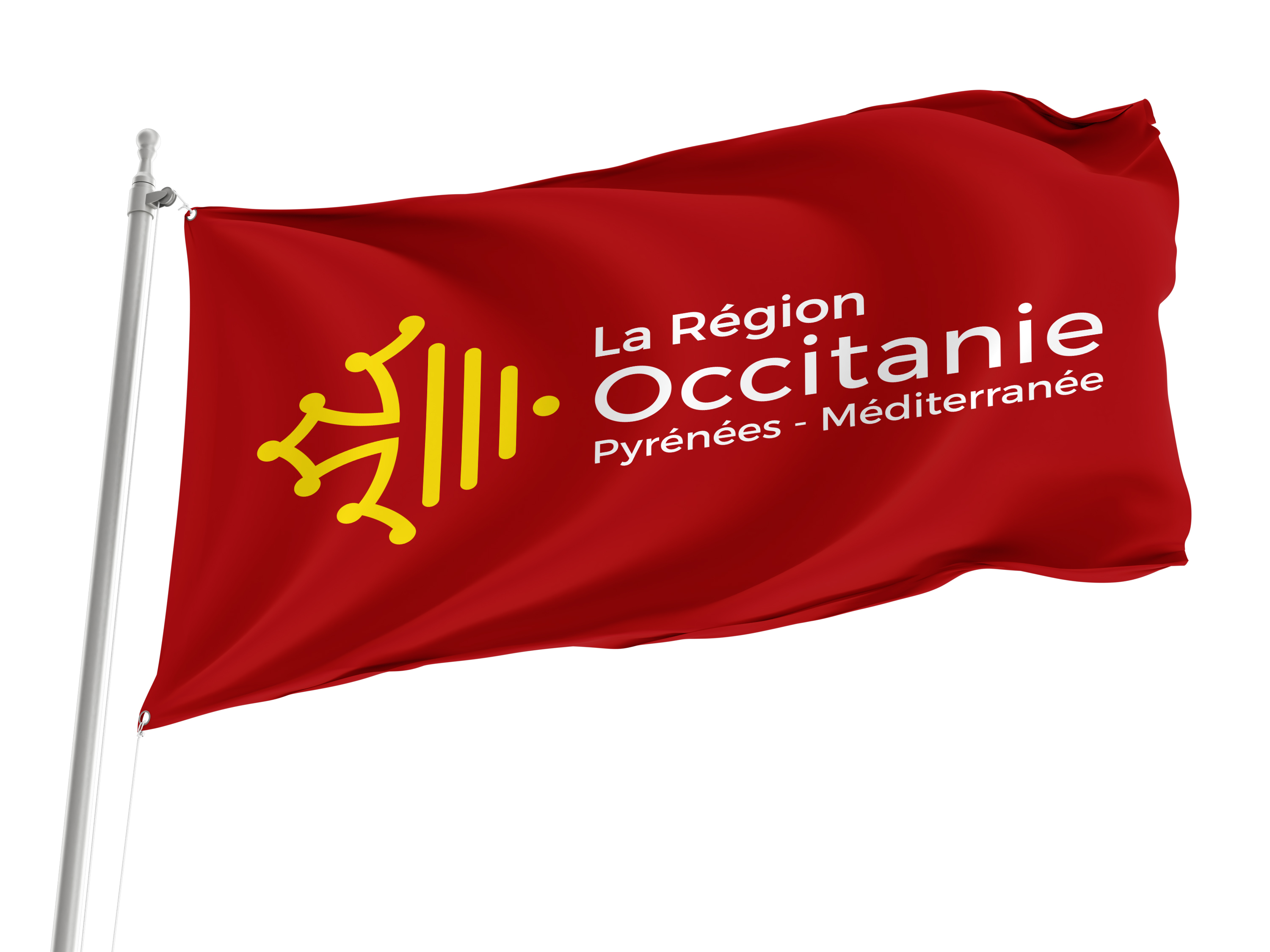 Occitanie Flag for Indoor & Outdoor Use