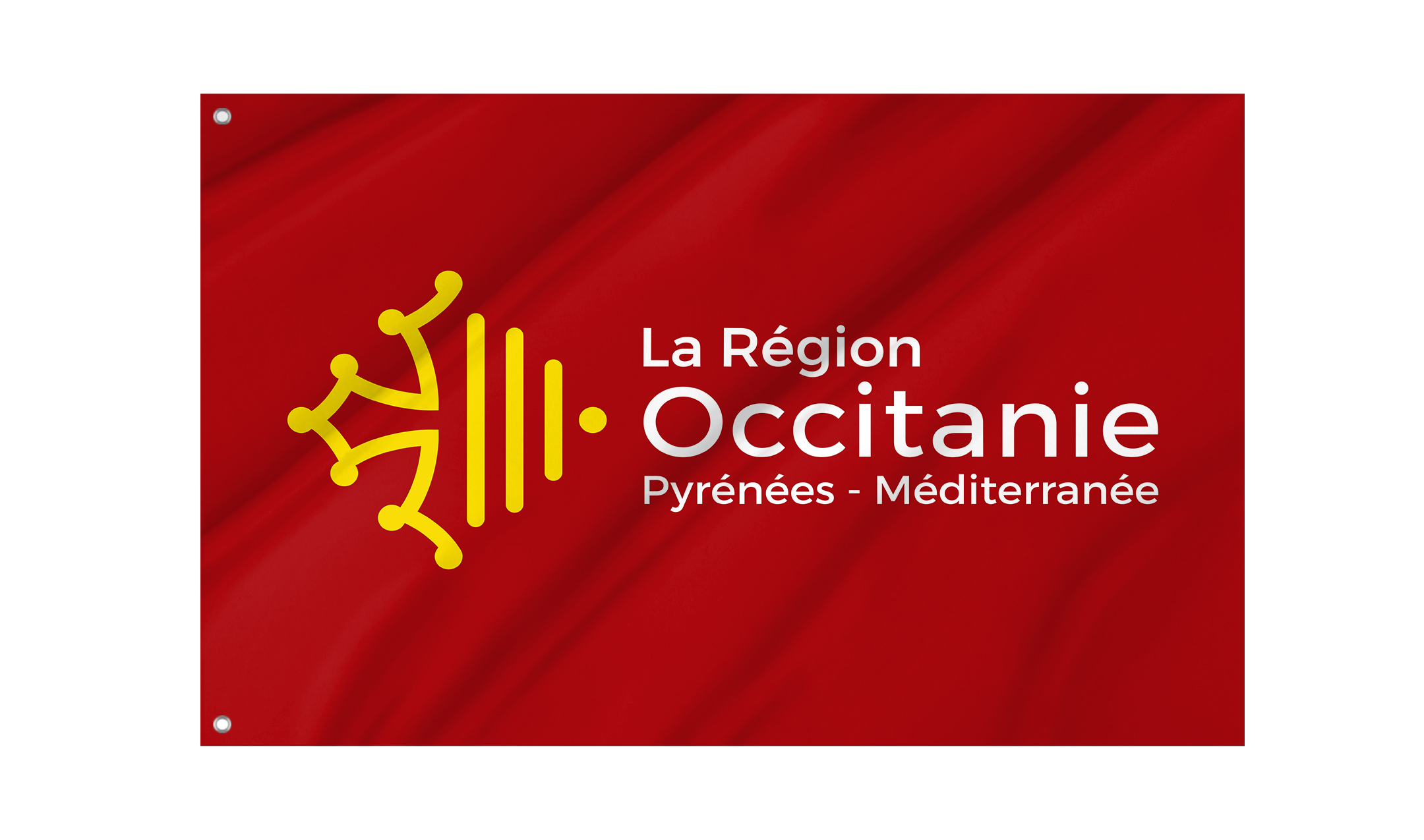 Occitanie Flag for Indoor & Outdoor Use