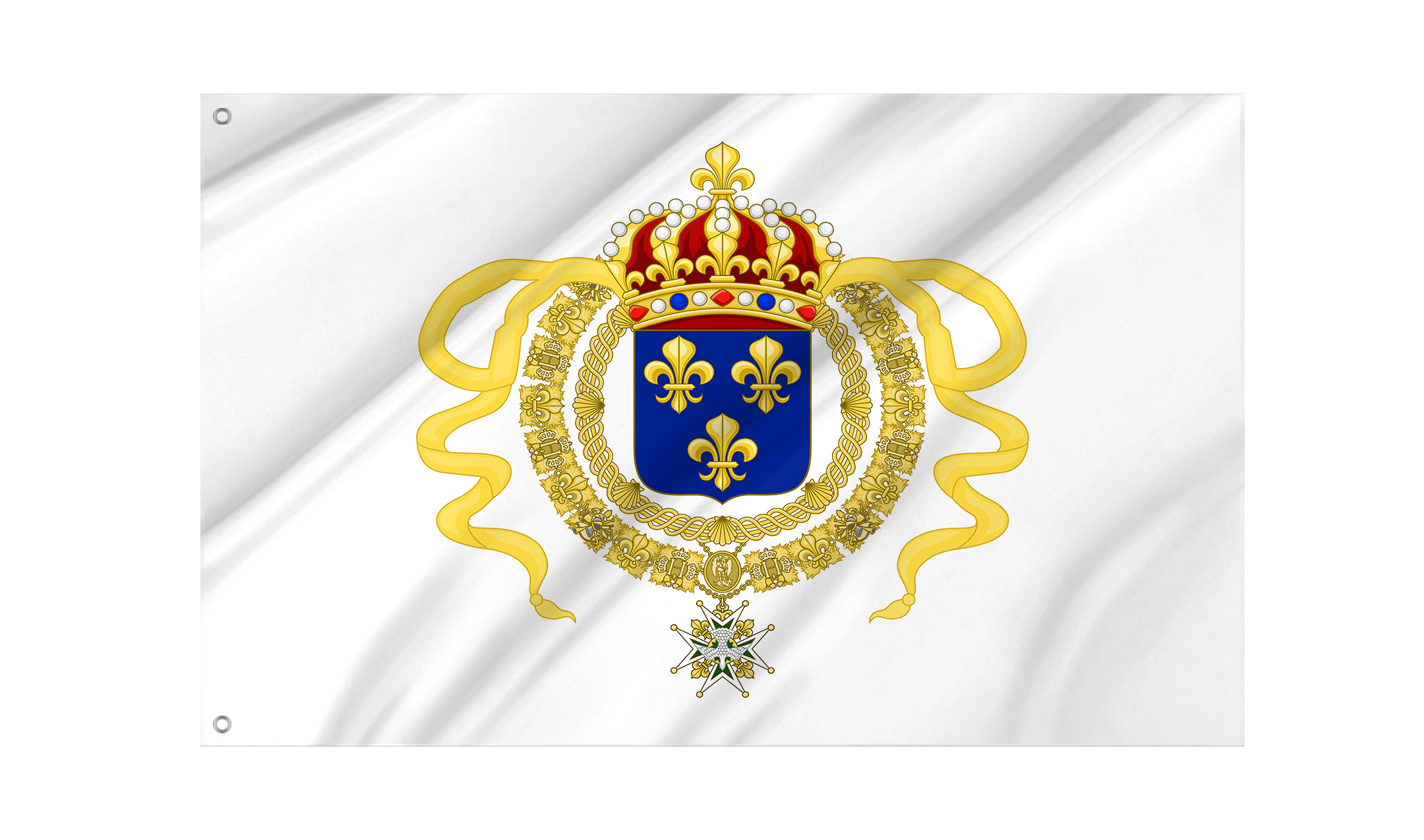 Royal Standard of King Louis XIV Flag for Indoor & Outdoor Use