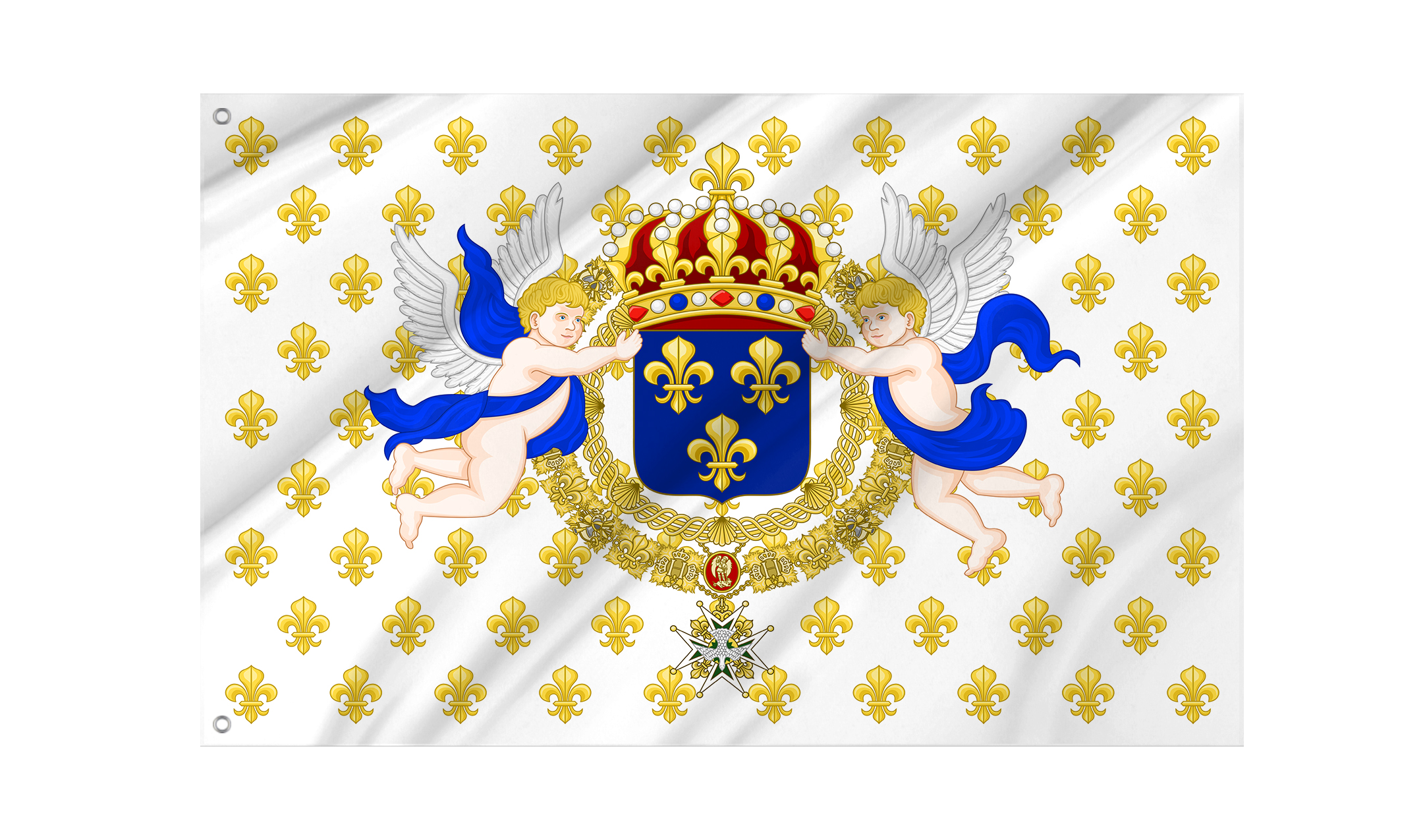 Royal Standard of the King of France Flag for Indoor & Outdoor Use