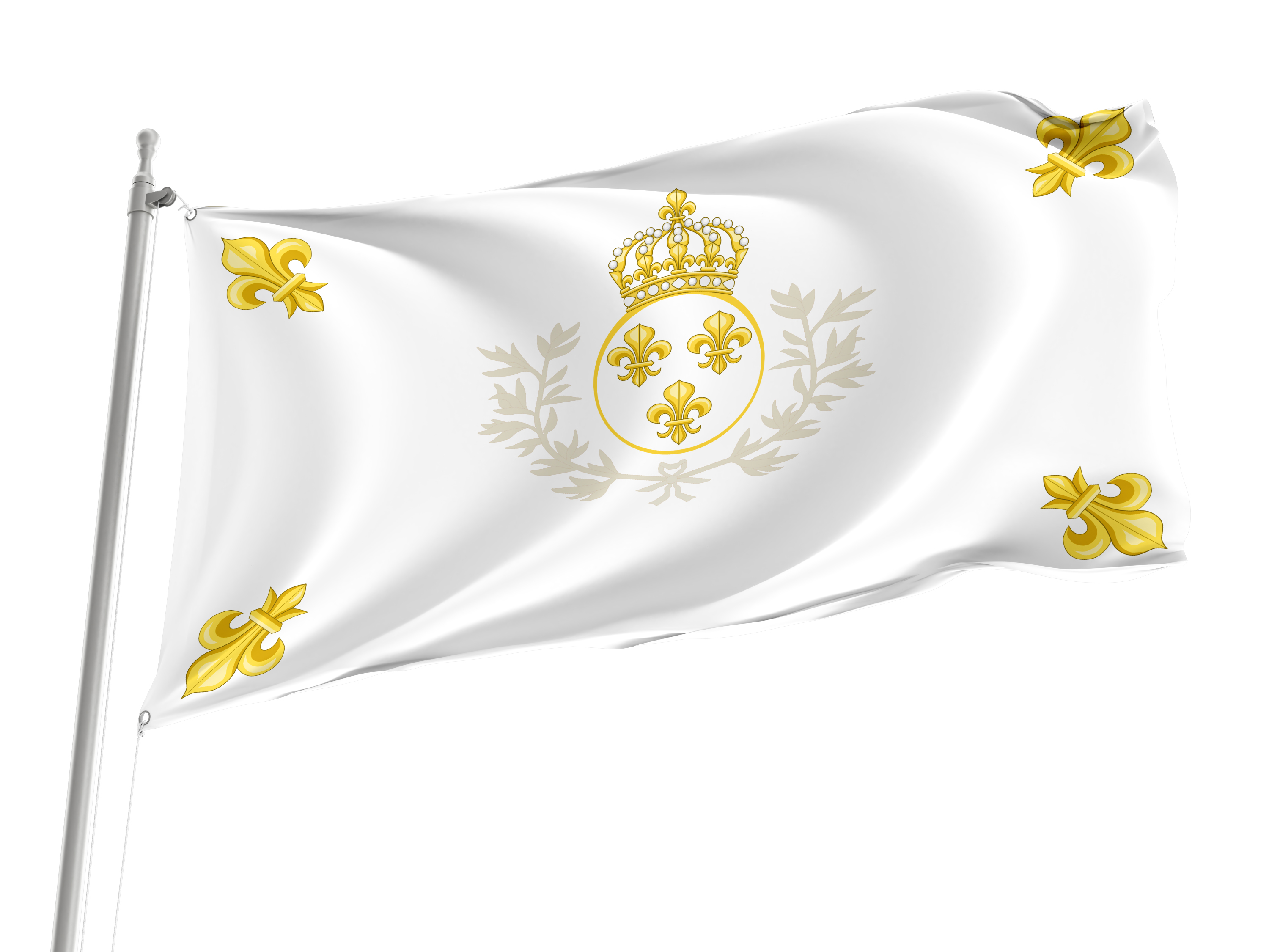 Royaume de France 1814-1830 Flag for Indoor & Outdoor Use