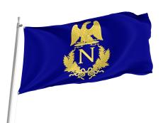 Shield Napoleon Bonaparte of France Flag for Indoor & Outdoor Use