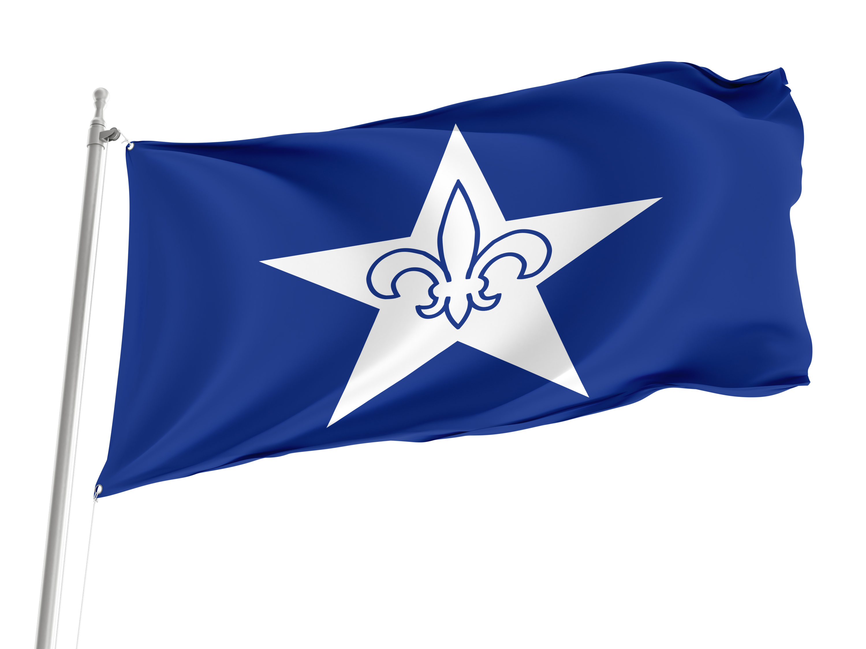 Franco American Flag for Indoor & Outdoor Use