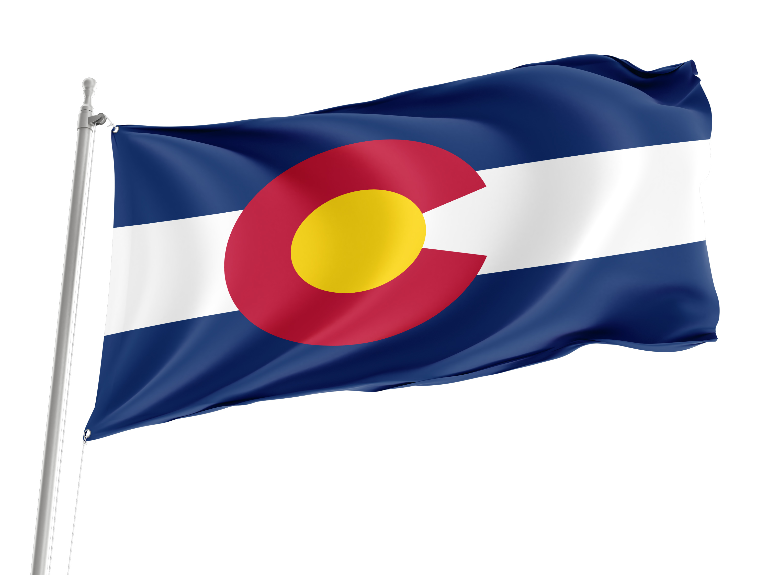 Colorado State Flag for Indoor & Outdoor Use