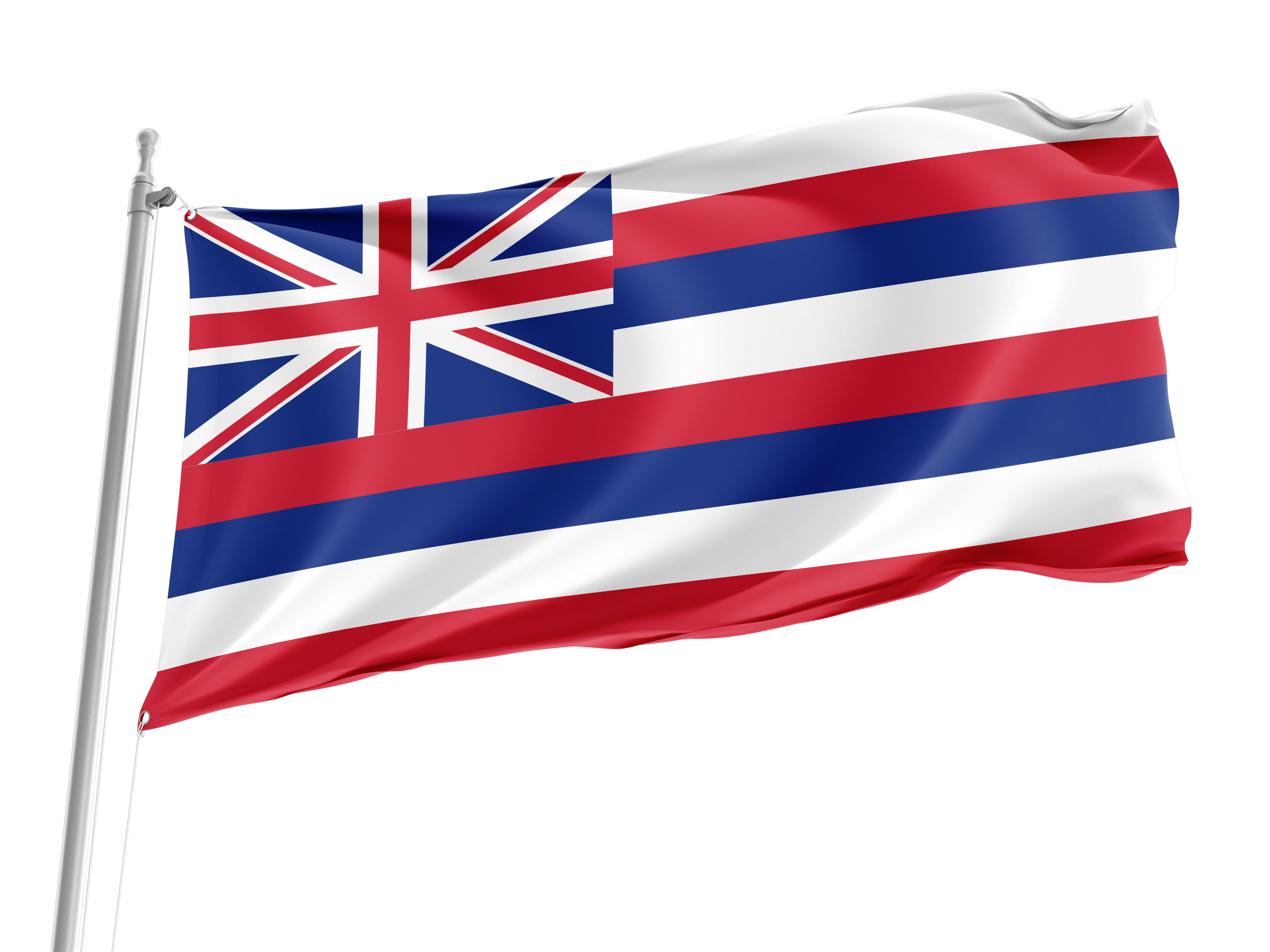 Hawaii State Flag for Indoor & Outdoor Use