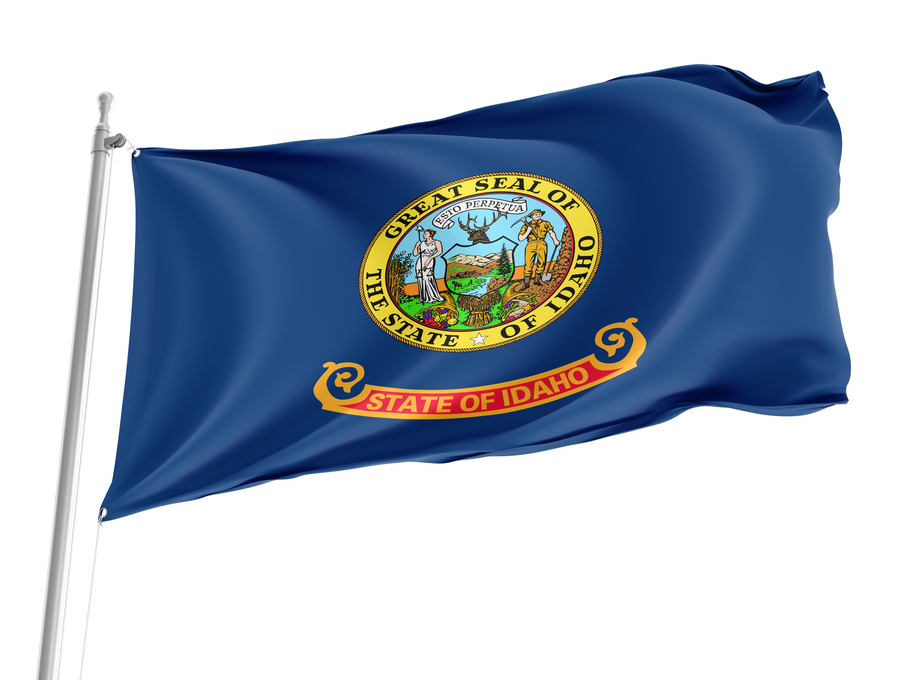 Idaho State Flag for Indoor & Outdoor Use