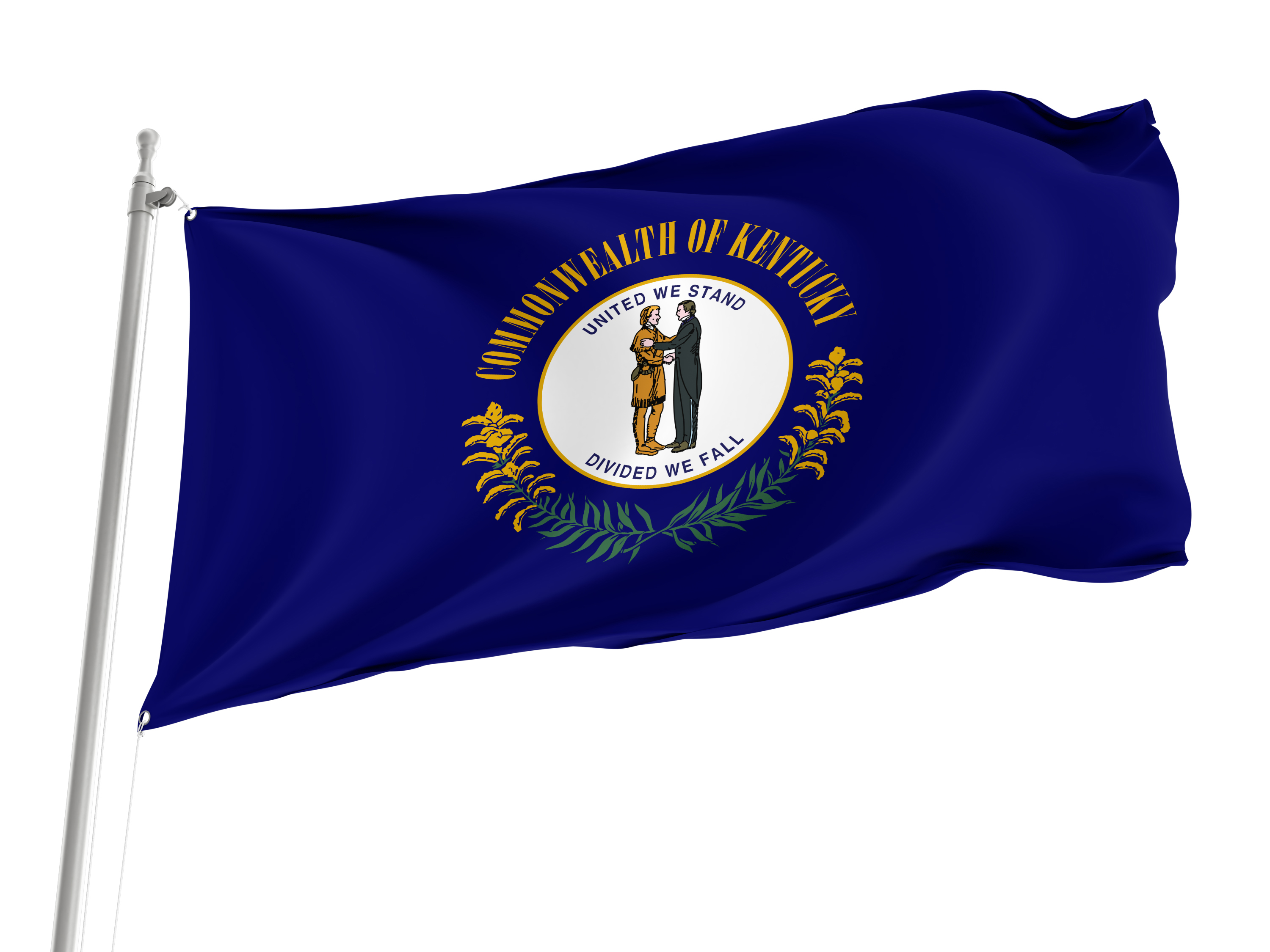 Kentucky State Flag for Indoor & Outdoor Use