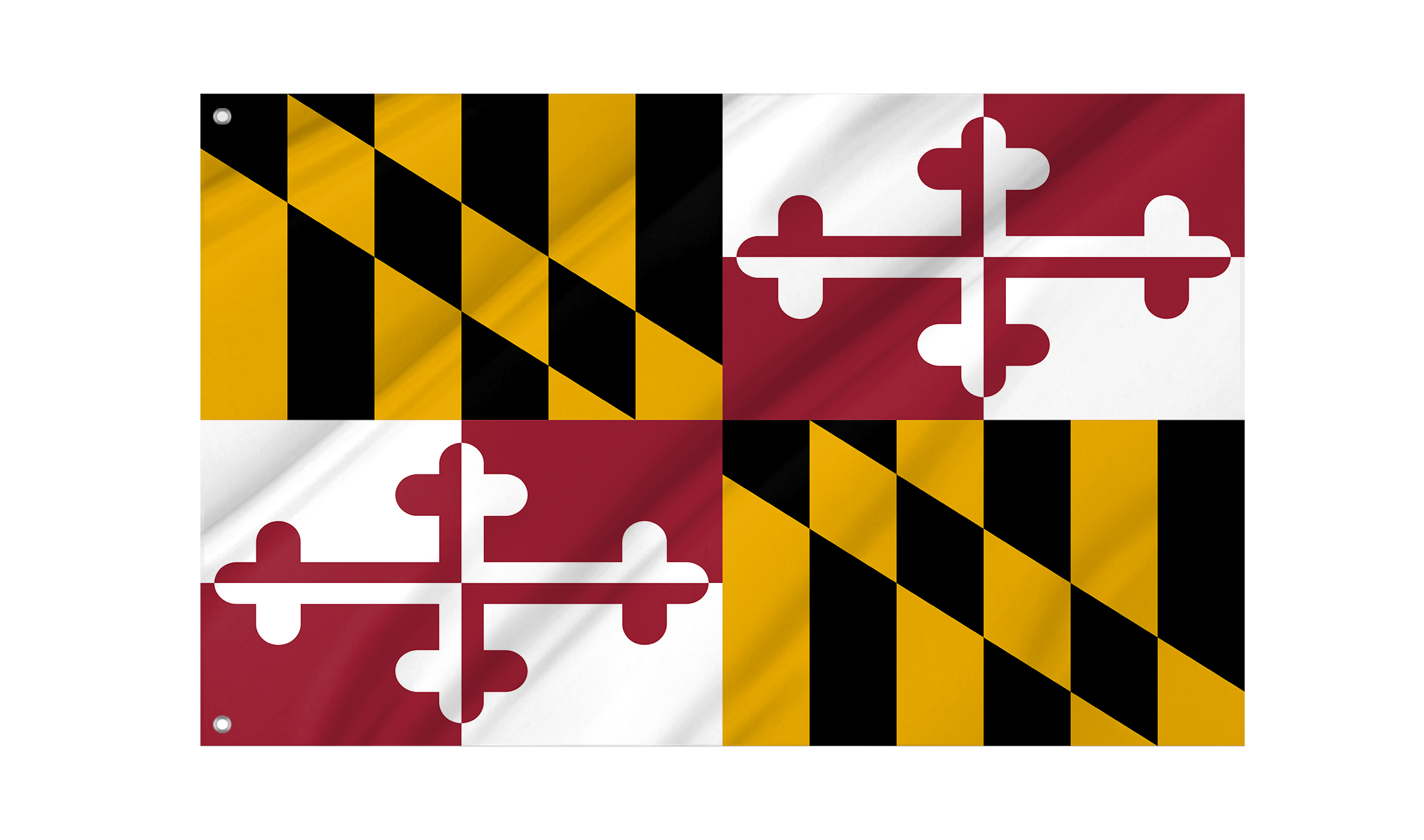 Maryland State Flag for Indoor & Outdoor Use