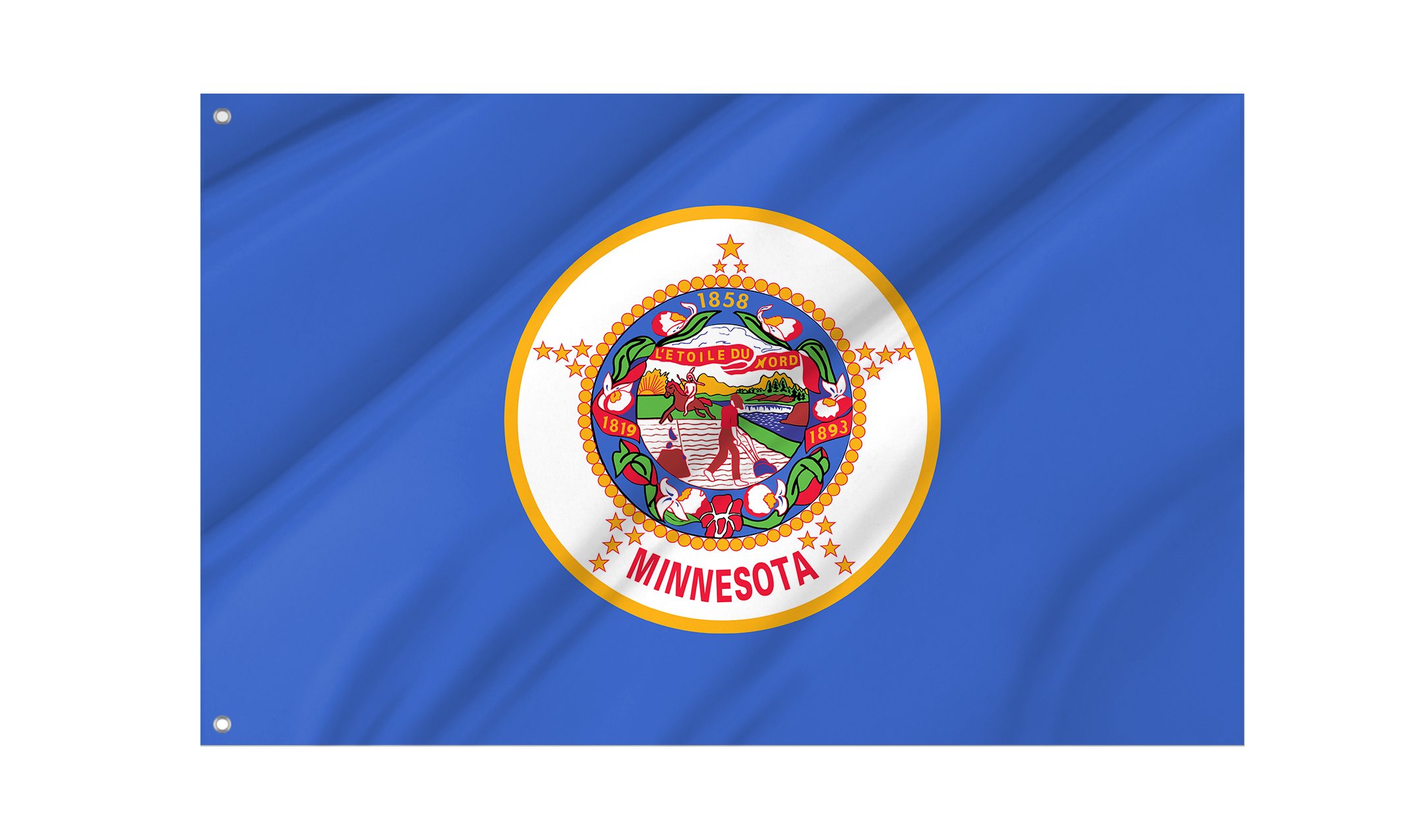 Minnesota State Flag for Indoor & Outdoor Use