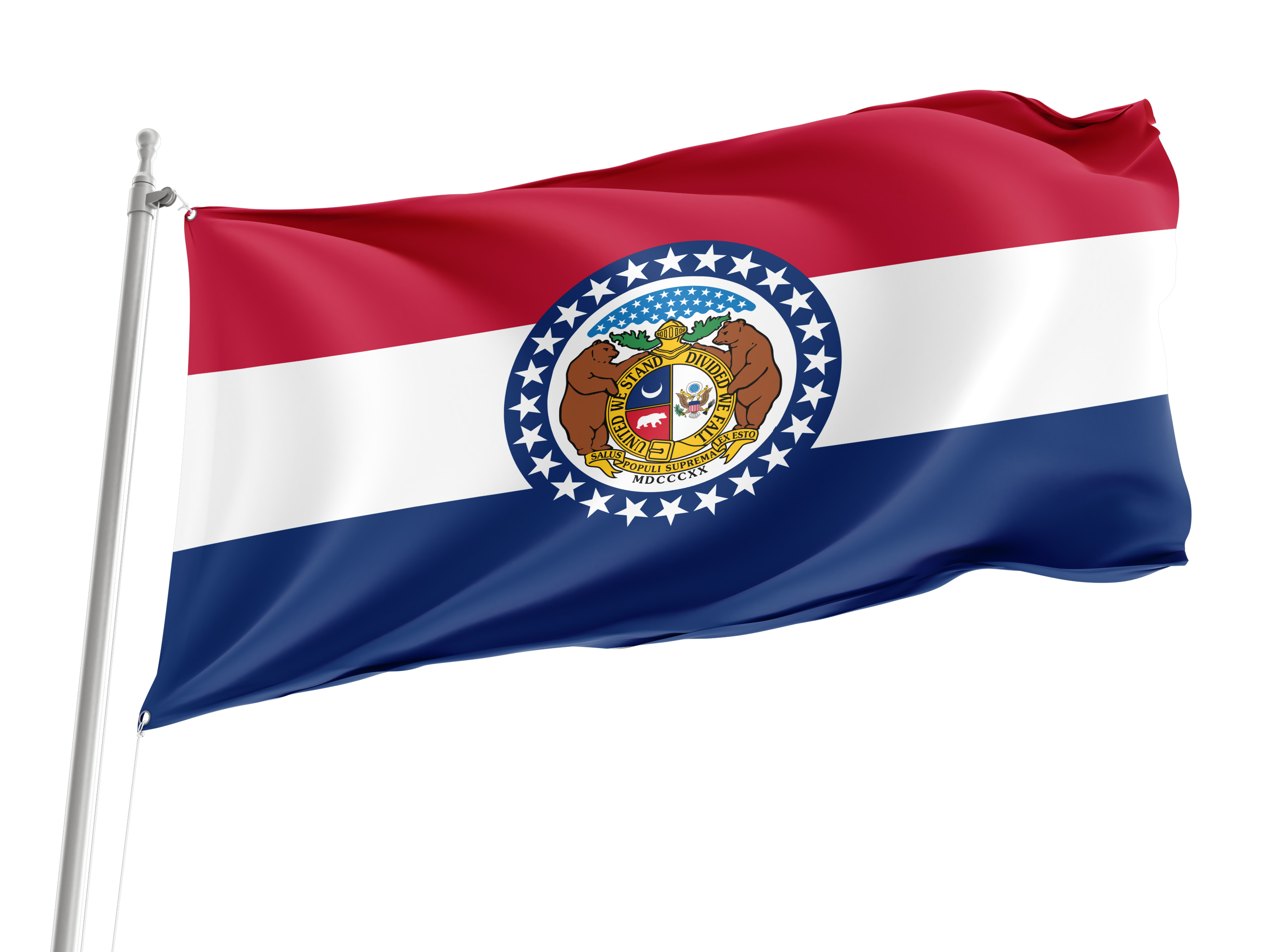 Missouri State Flag for Indoor & Outdoor Use