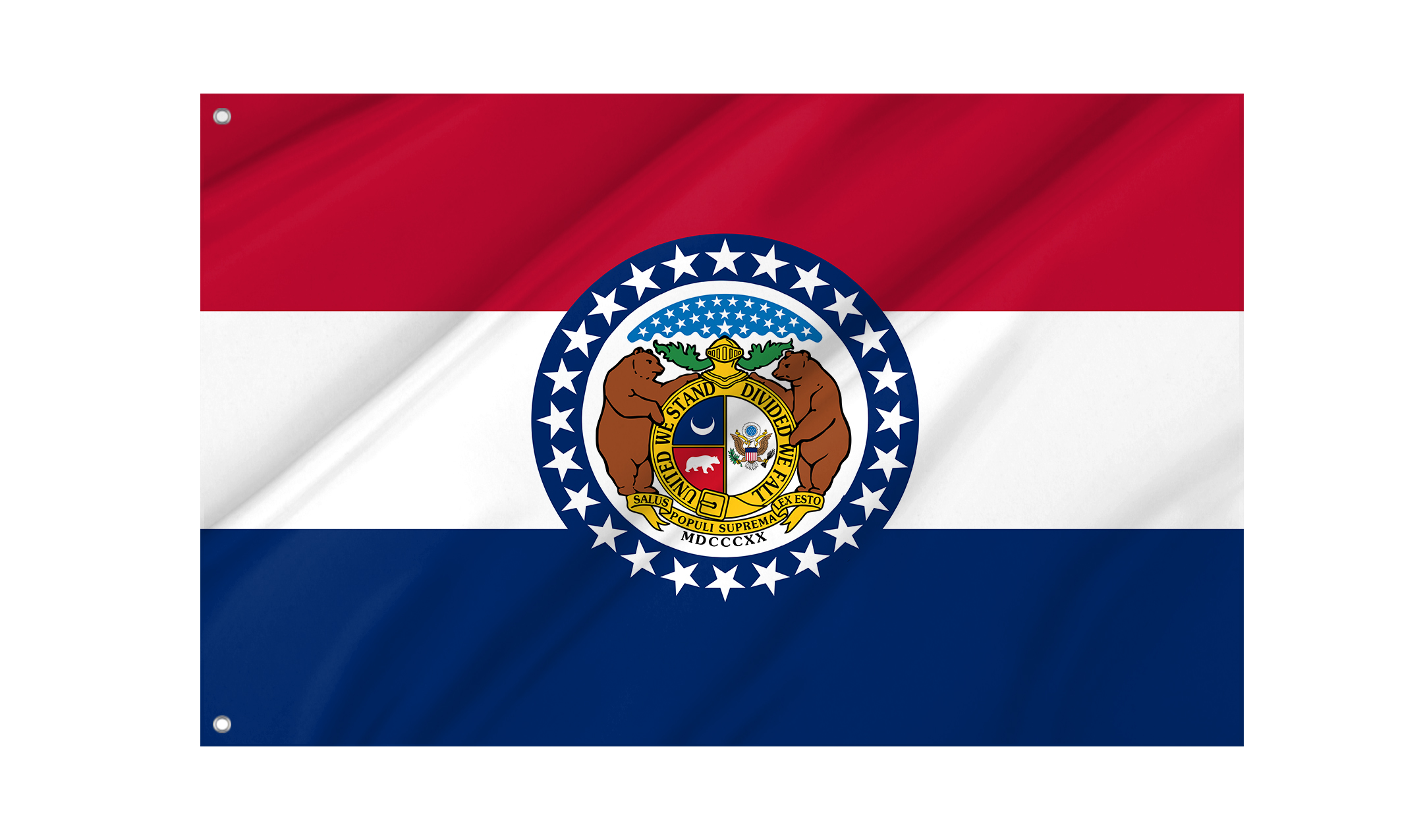 Missouri State Flag for Indoor & Outdoor Use