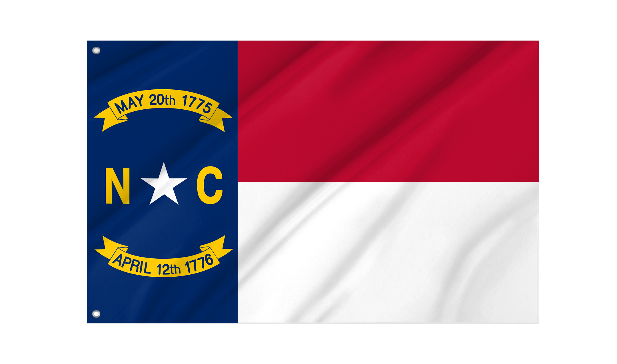 North Carolina State Flag for Indoor & Outdoor Use