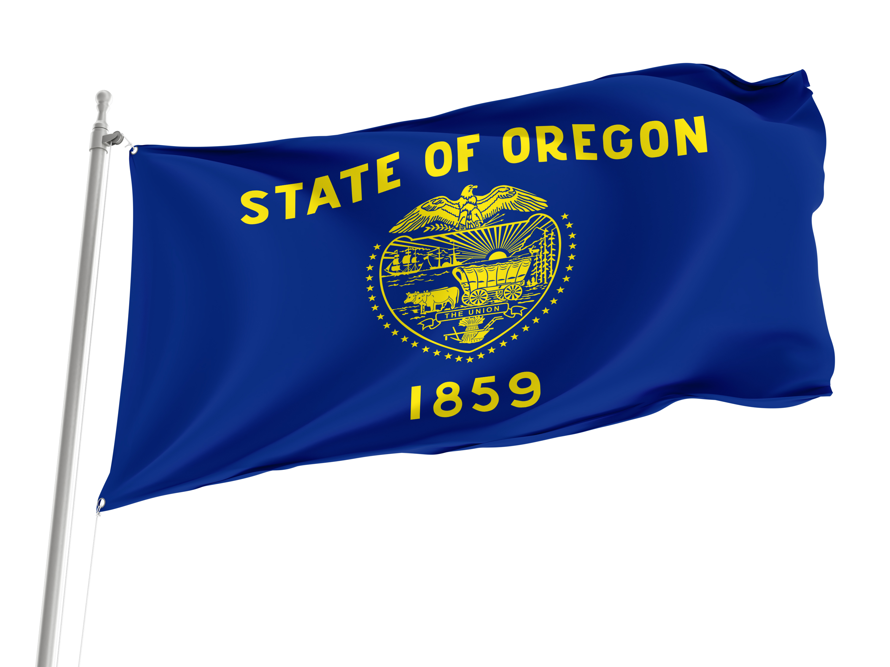 Oregon State Flag for Indoor & Outdoor Use