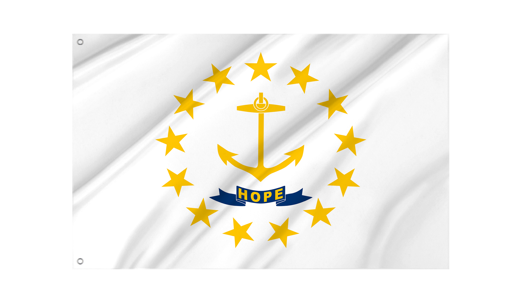 Rhode Island State Flag for Indoor & Outdoor Use