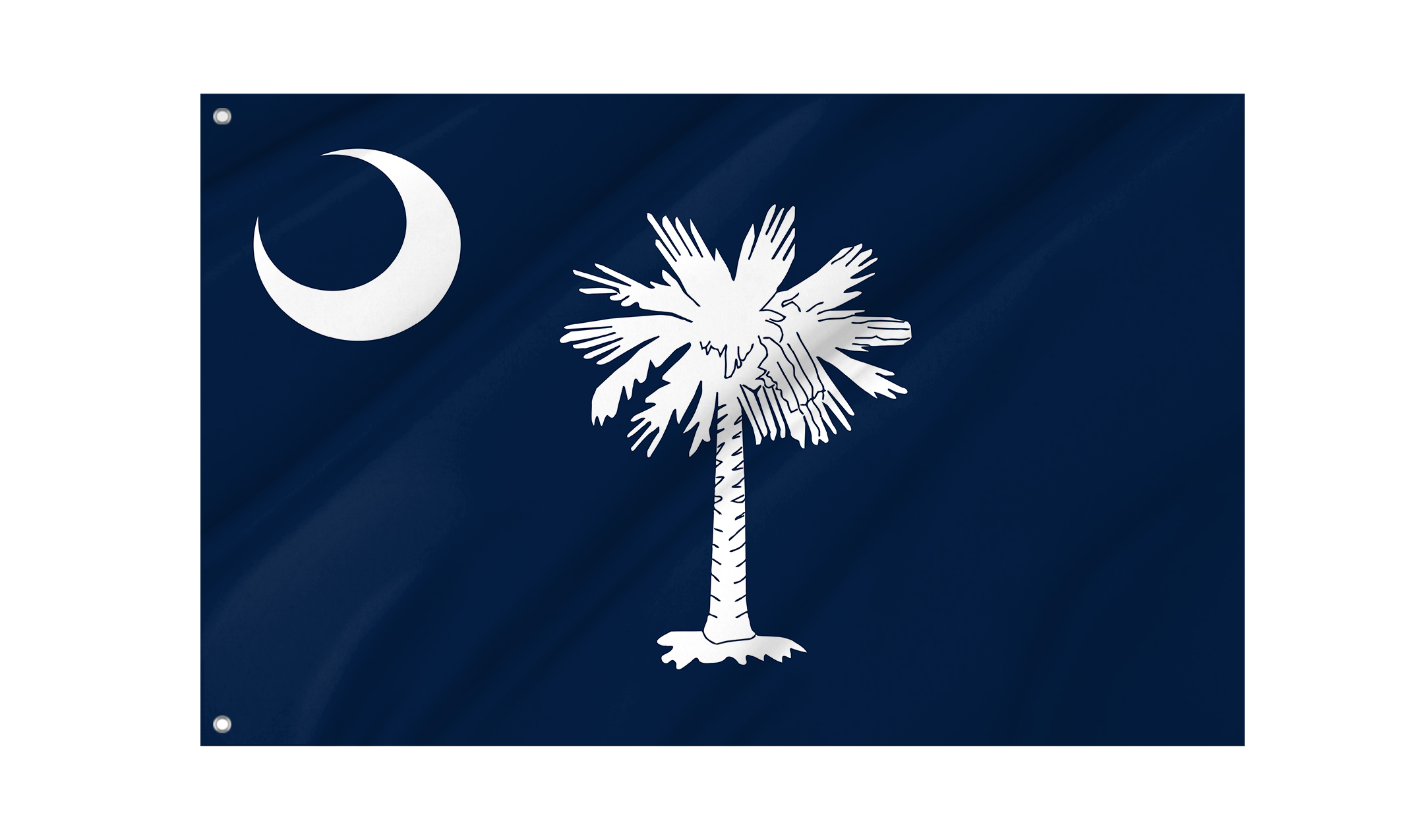 South Carolina State Flag for Indoor & Outdoor Use