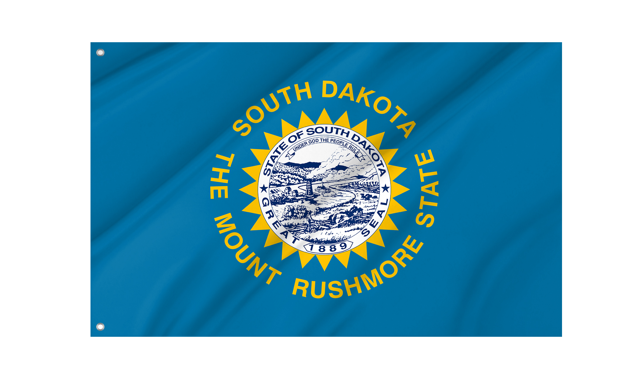 South Dakota State Flag for Indoor & Outdoor Use