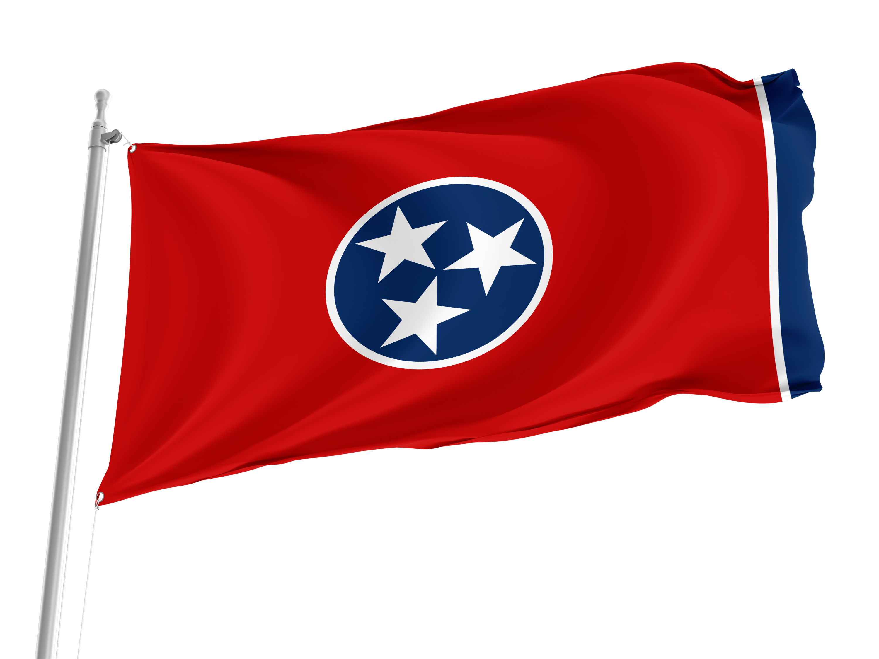Tennessee State Flag for Indoor & Outdoor Use