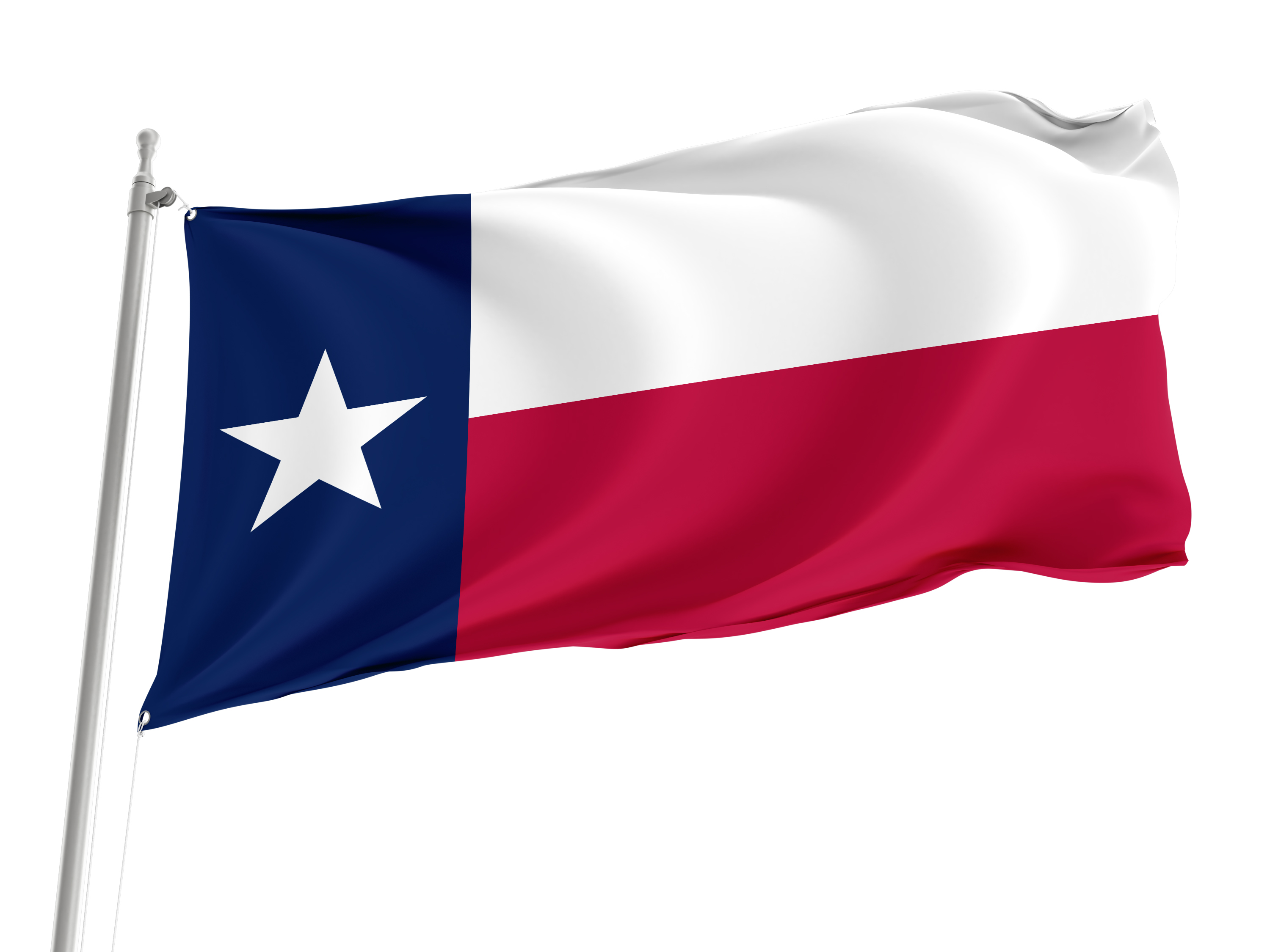 Texas State Flag for Indoor & Outdoor Use