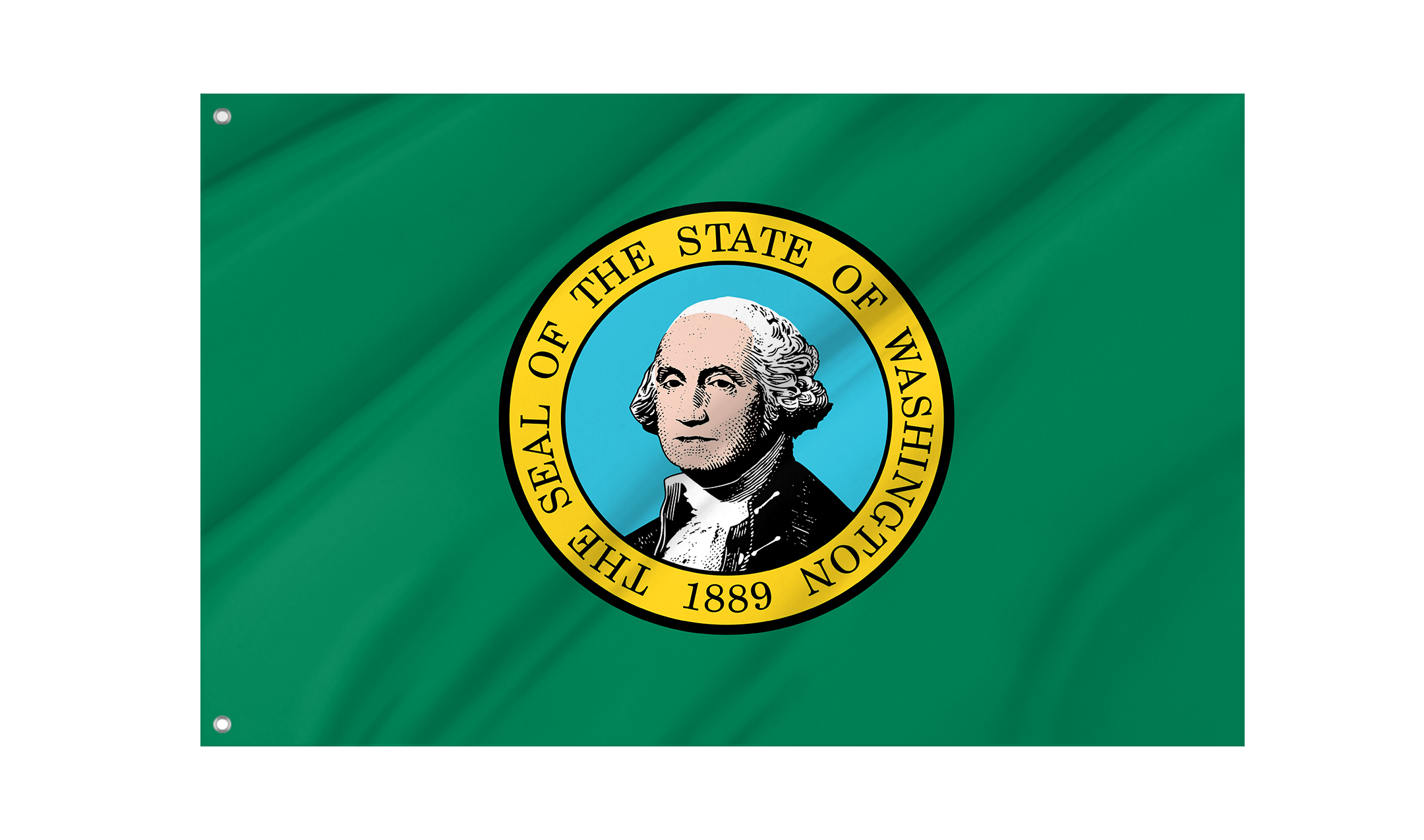 Washington State Flag for Indoor & Outdoor Use