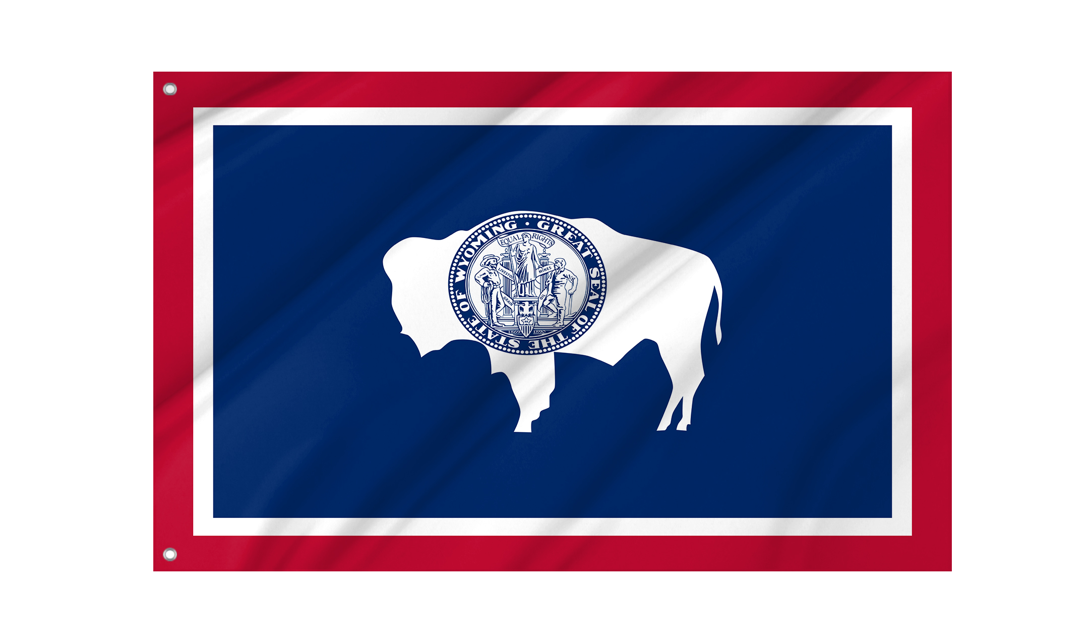 Wyoming State Flag for Indoor & Outdoor Use