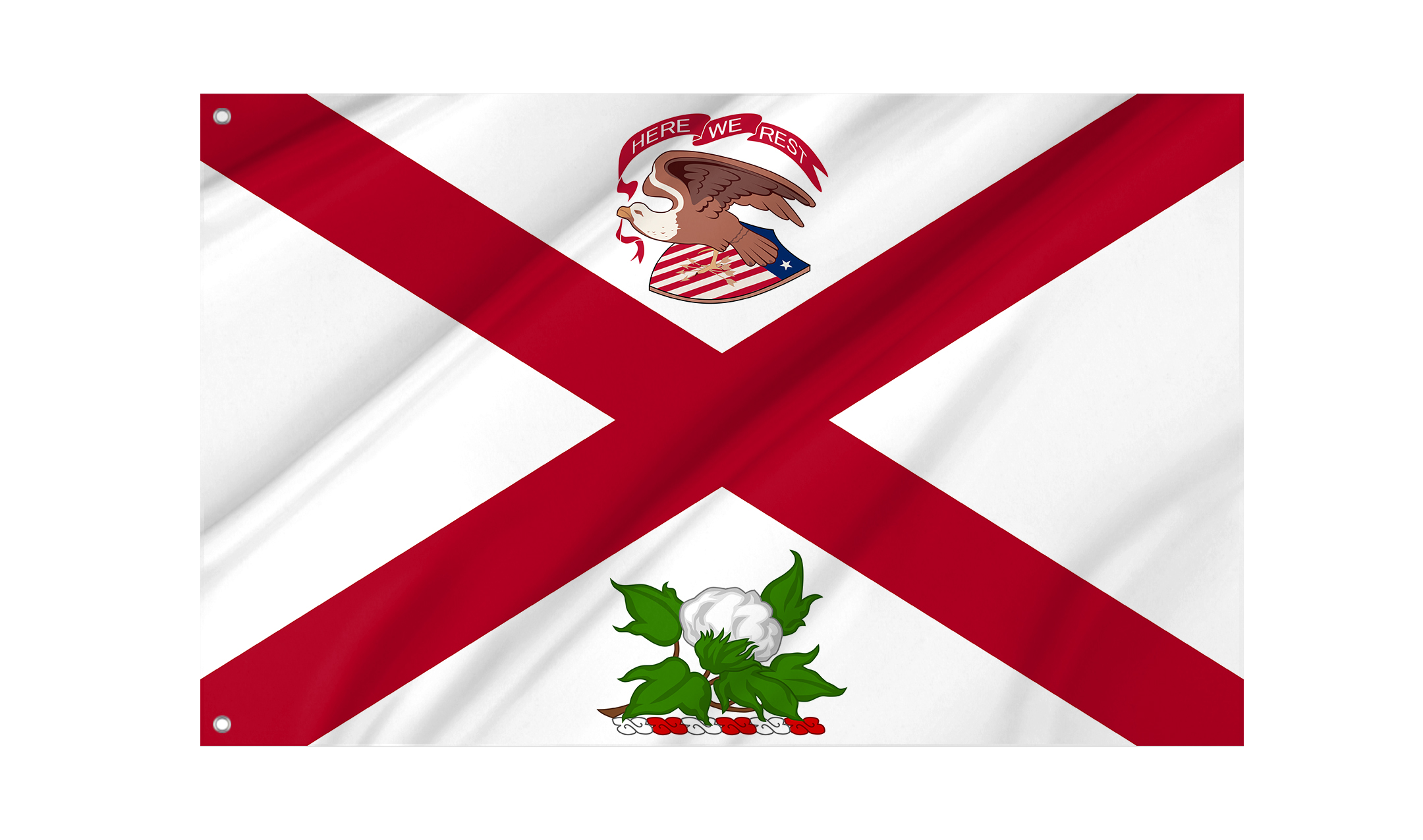 Governor of Alabama 1868-1939 Flag for Indoor & Outdoor Use