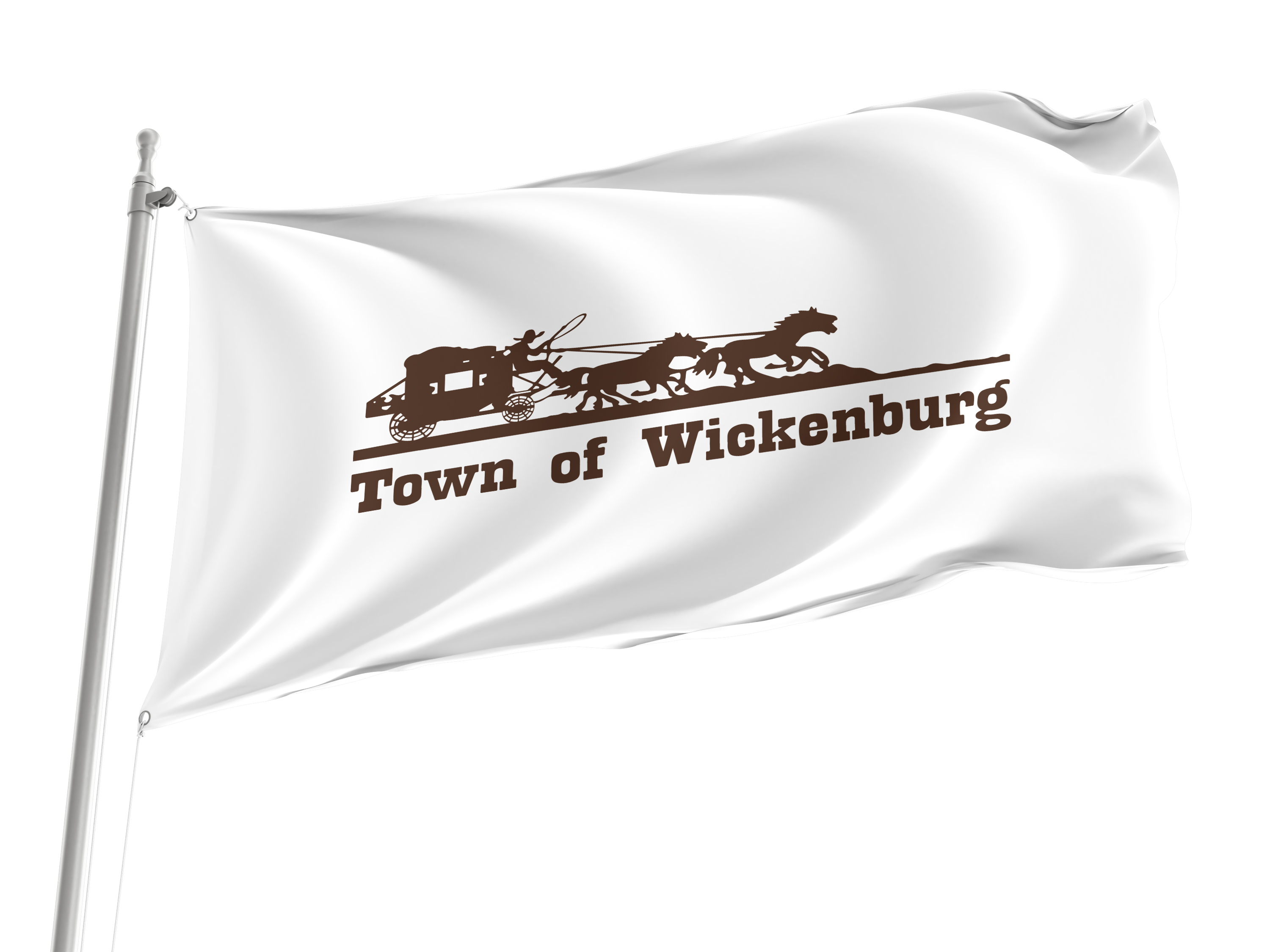 Town of Wickenburg, Arizona Flag for Indoor & Outdoor Use