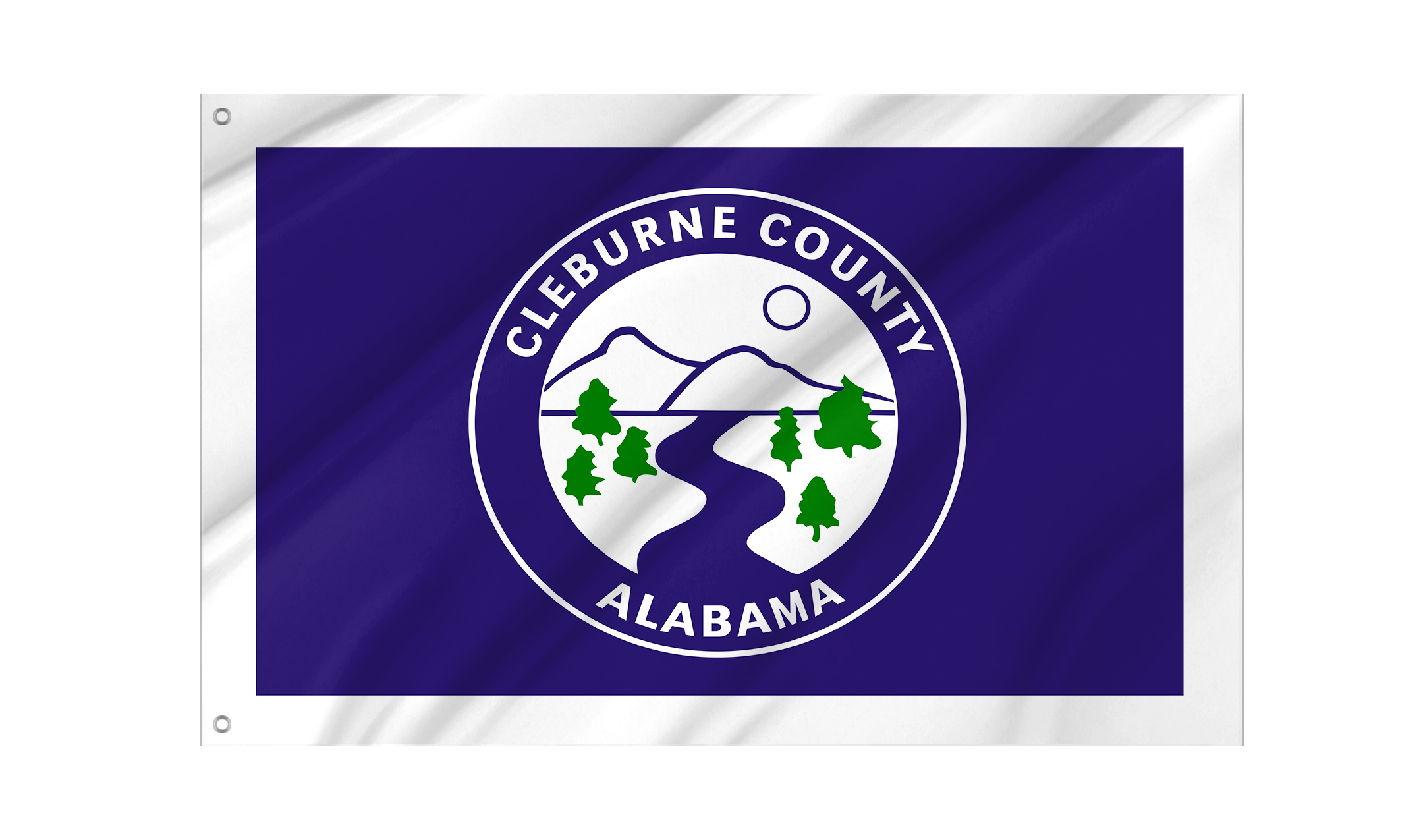 Cleburne County Flag for Indoor & Outdoor Use