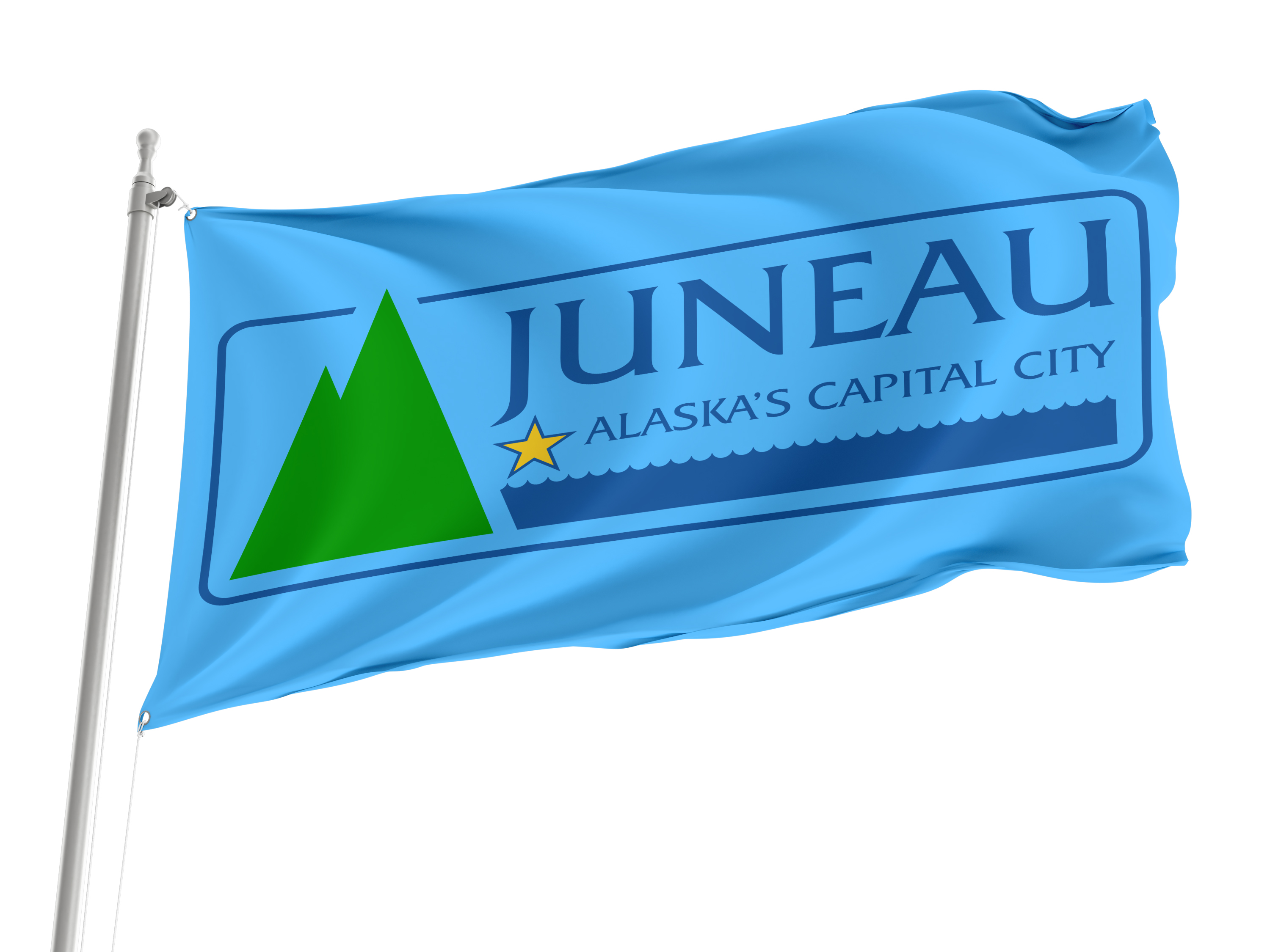 Juneau Flag for Indoor & Outdoor Use