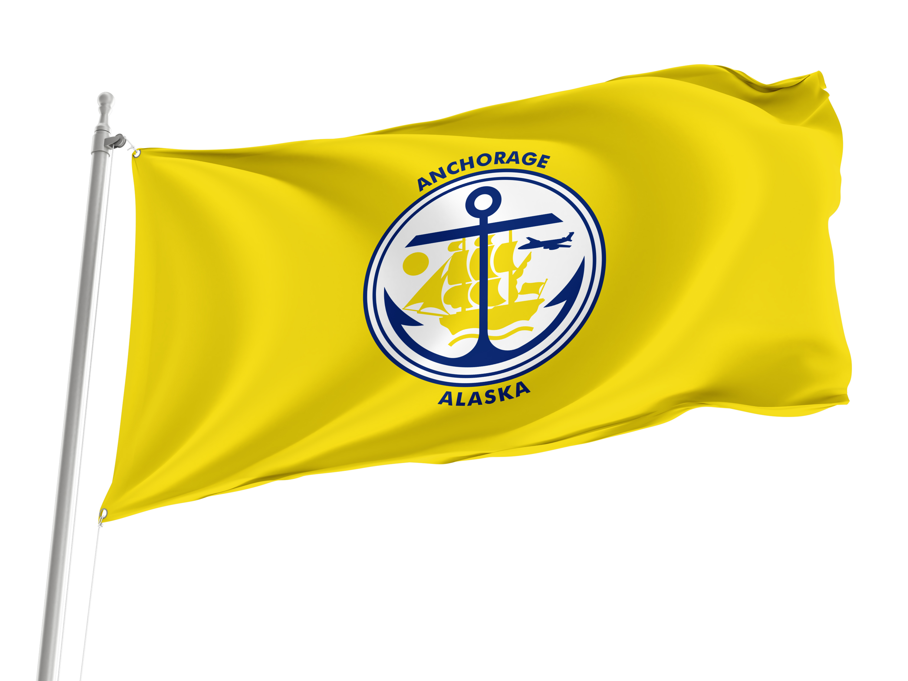 Anchorage Flag for Indoor & Outdoor Use