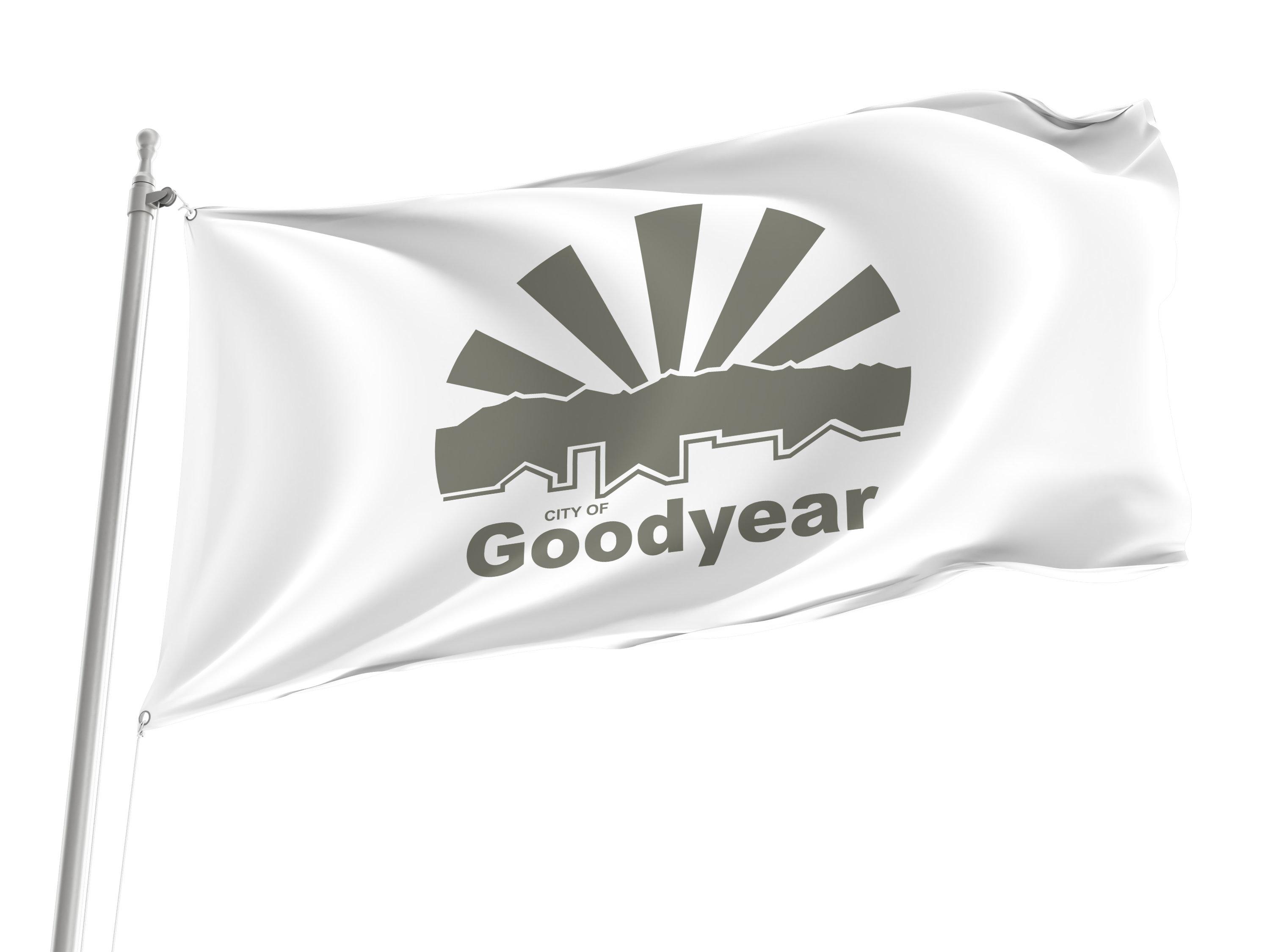 Goodyear City Flag for Indoor & Outdoor Use
