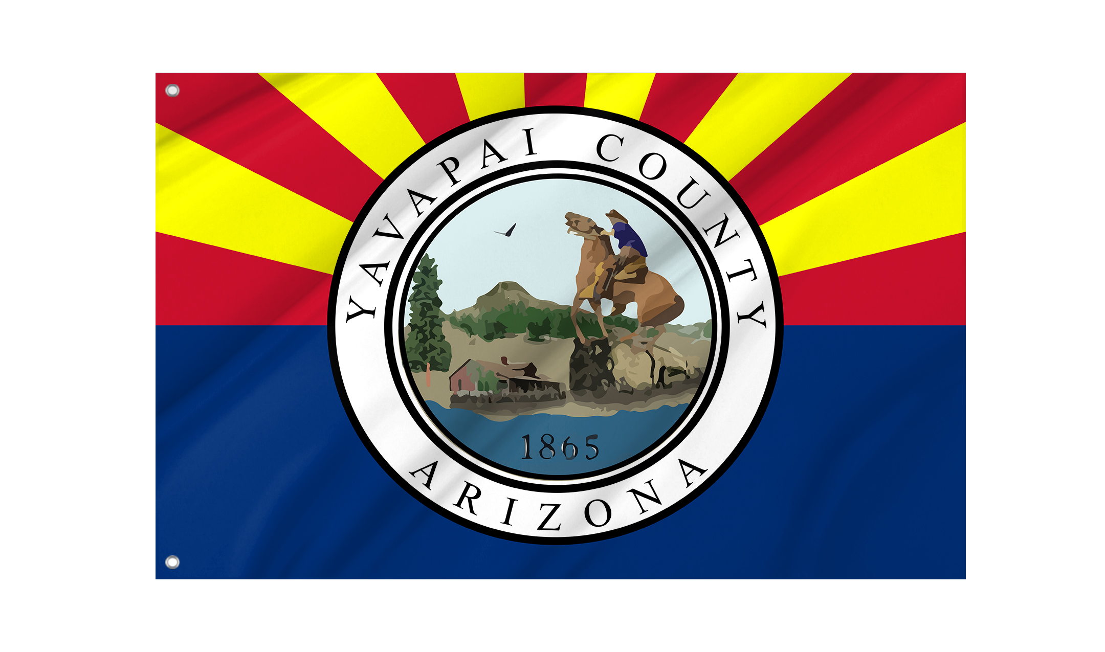 Yavapai County, Arizona Flag for Indoor & Outdoor Use