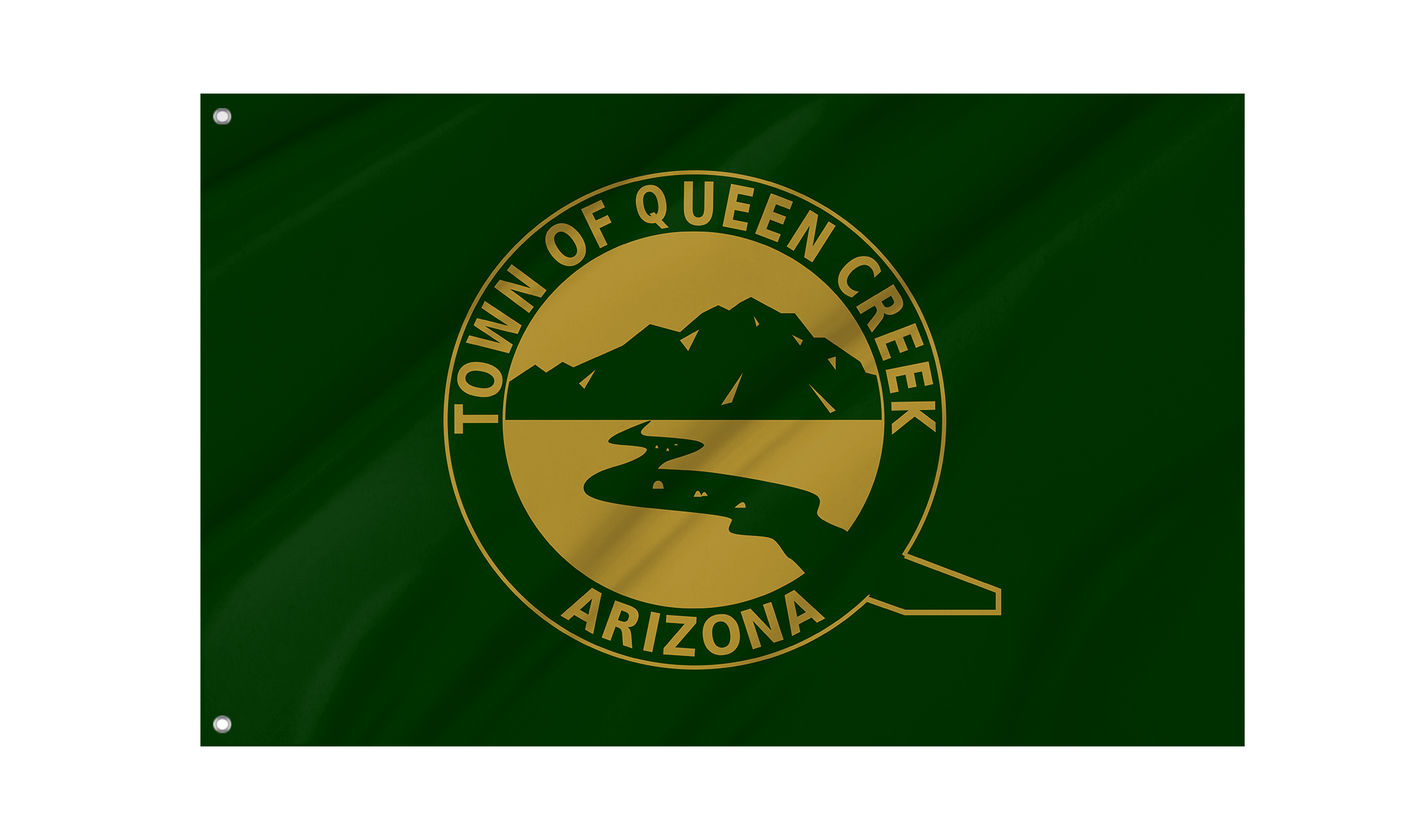 Queen Creek Flag for Indoor & Outdoor Use