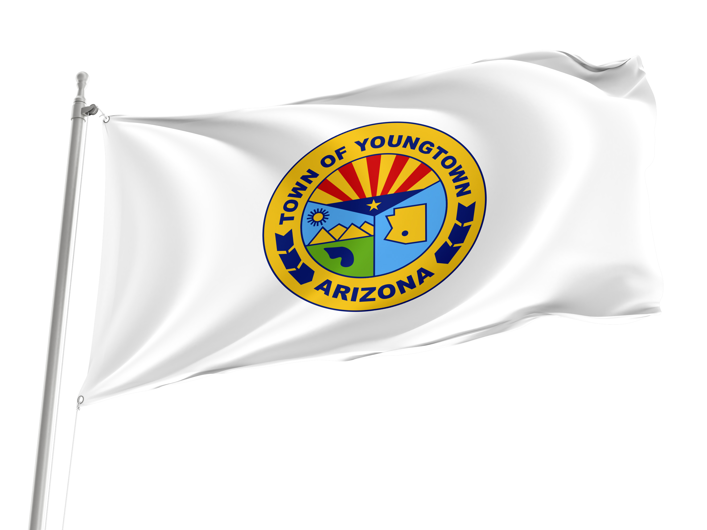 Youngtown Flag for Indoor & Outdoor Use