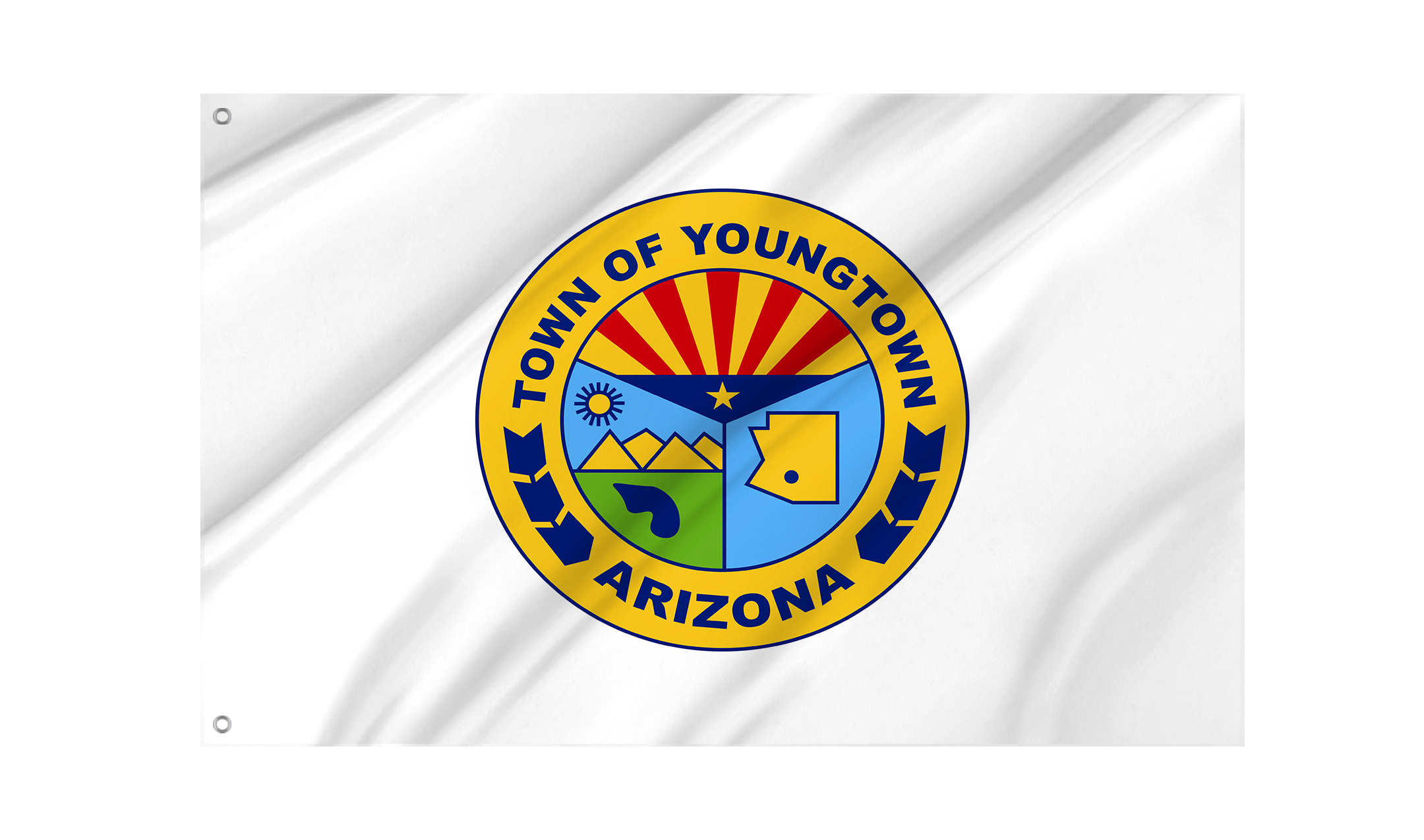Youngtown Flag for Indoor & Outdoor Use