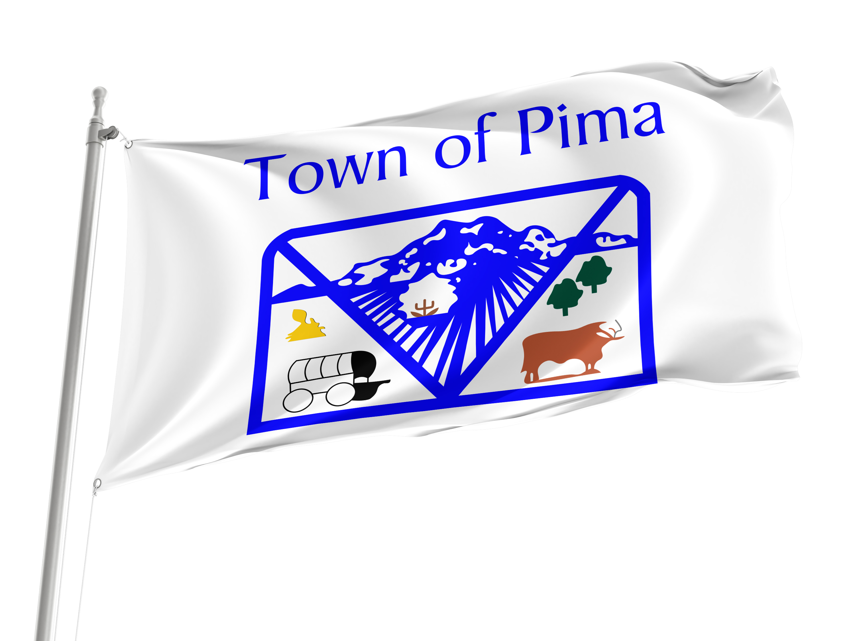 Pima Flag for Indoor & Outdoor Use