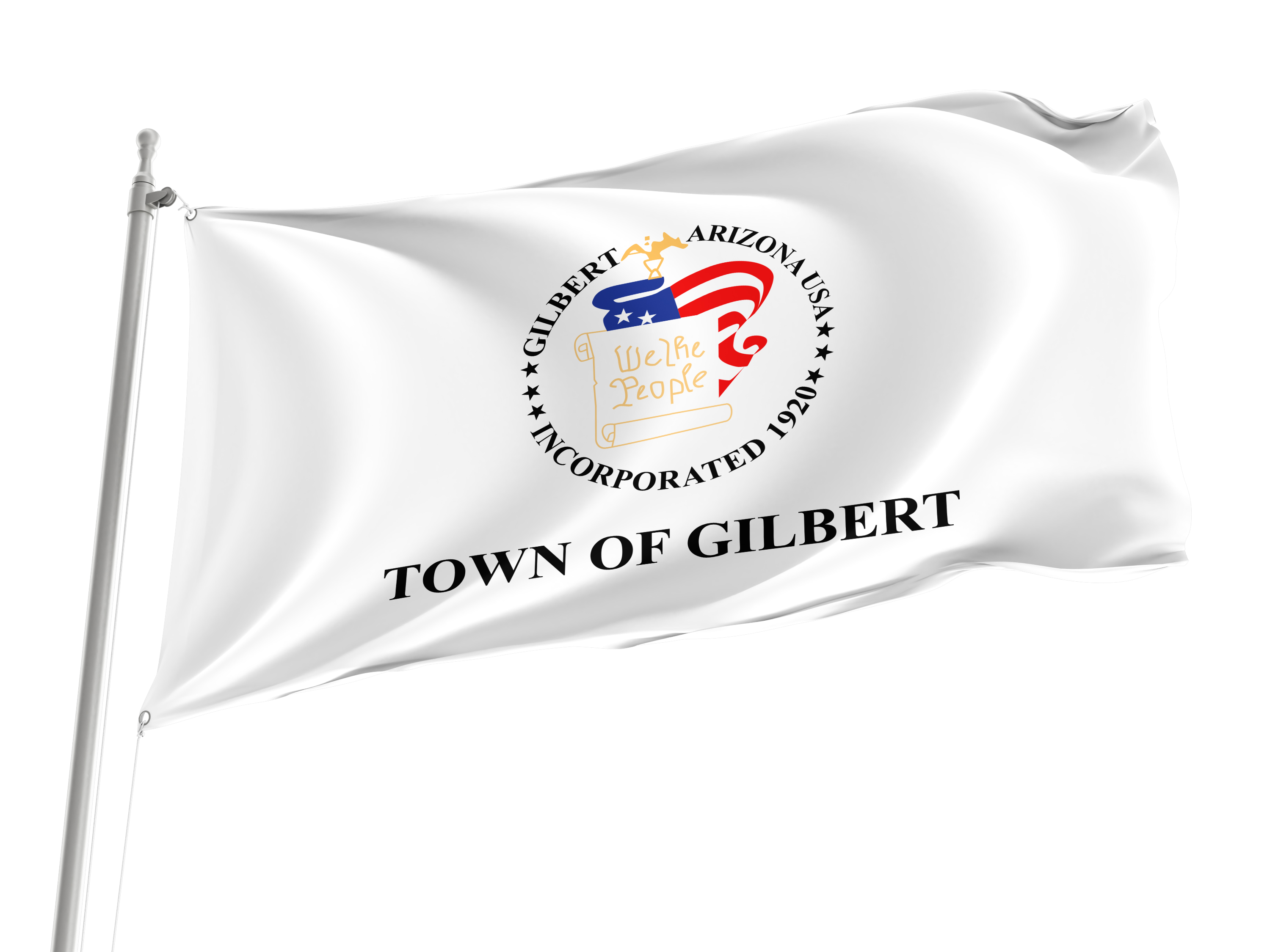 Town Gilbert Flag for Indoor & Outdoor Use
