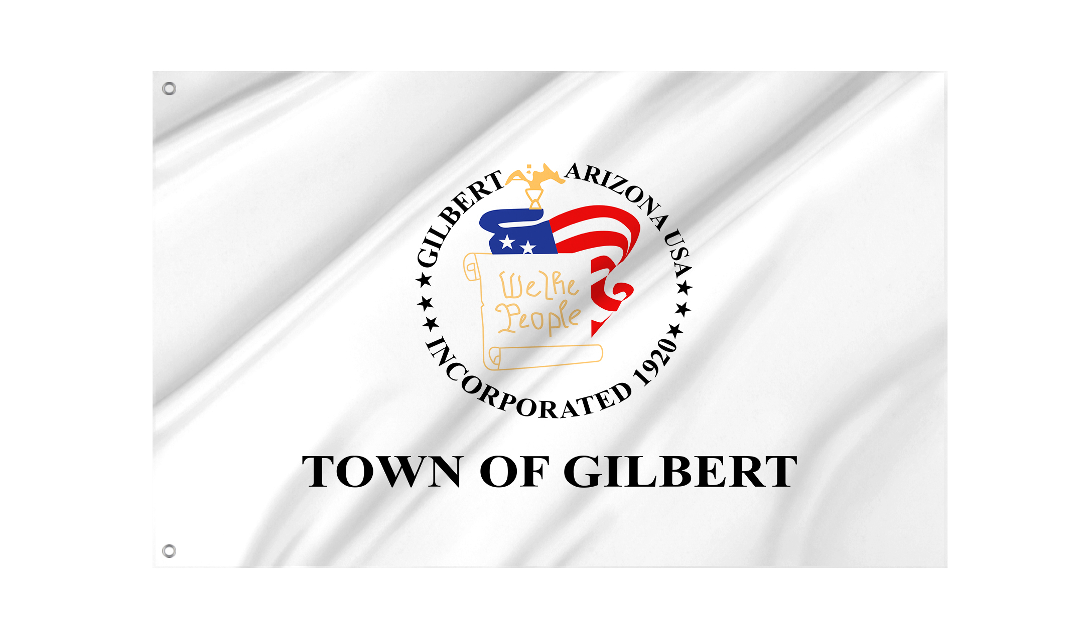 Town Gilbert Flag for Indoor & Outdoor Use