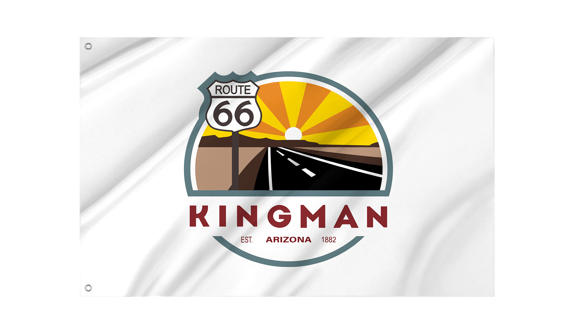 Kingman, Arizona Flag for Indoor & Outdoor Use