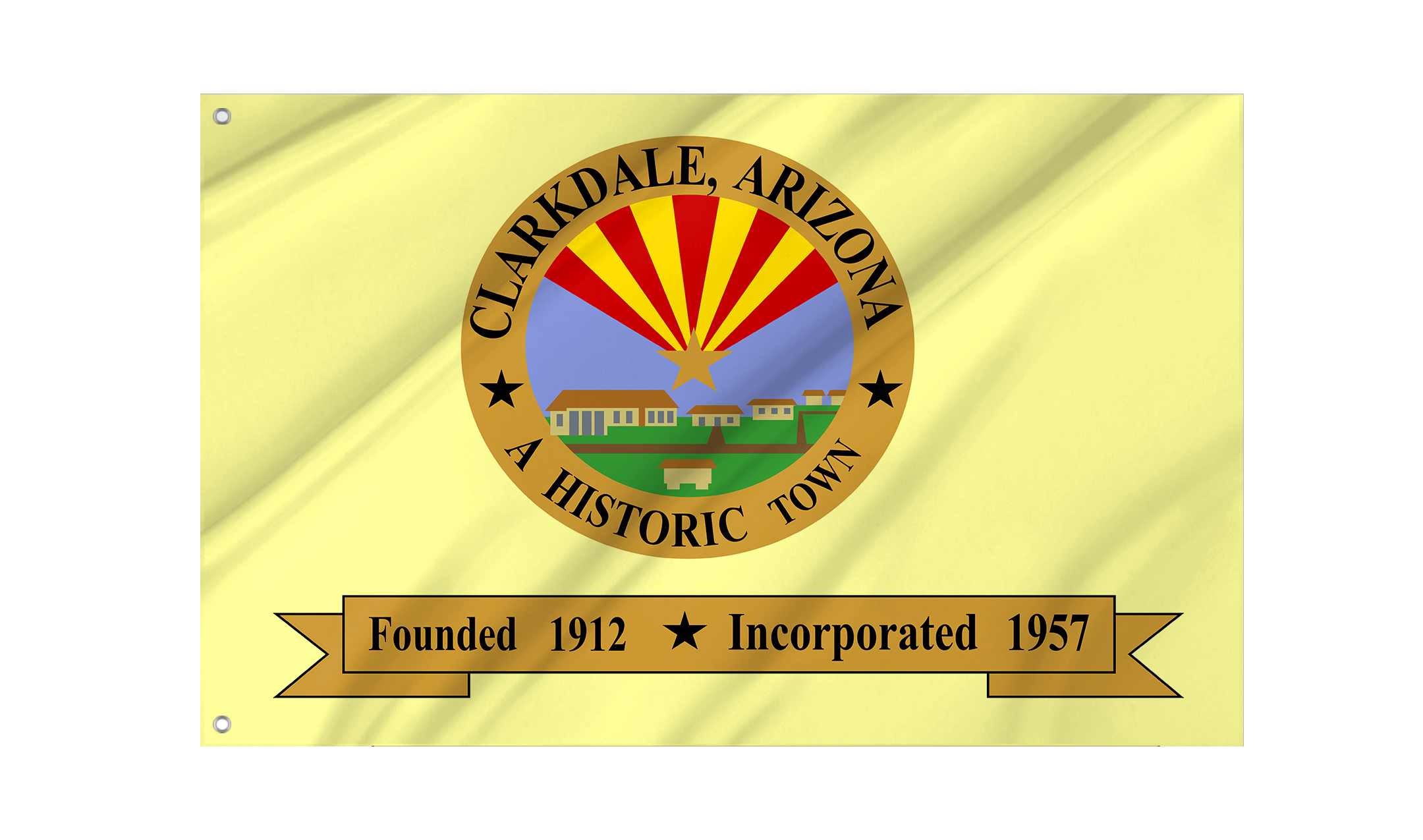 Clarkdale Flag for Indoor & Outdoor Use