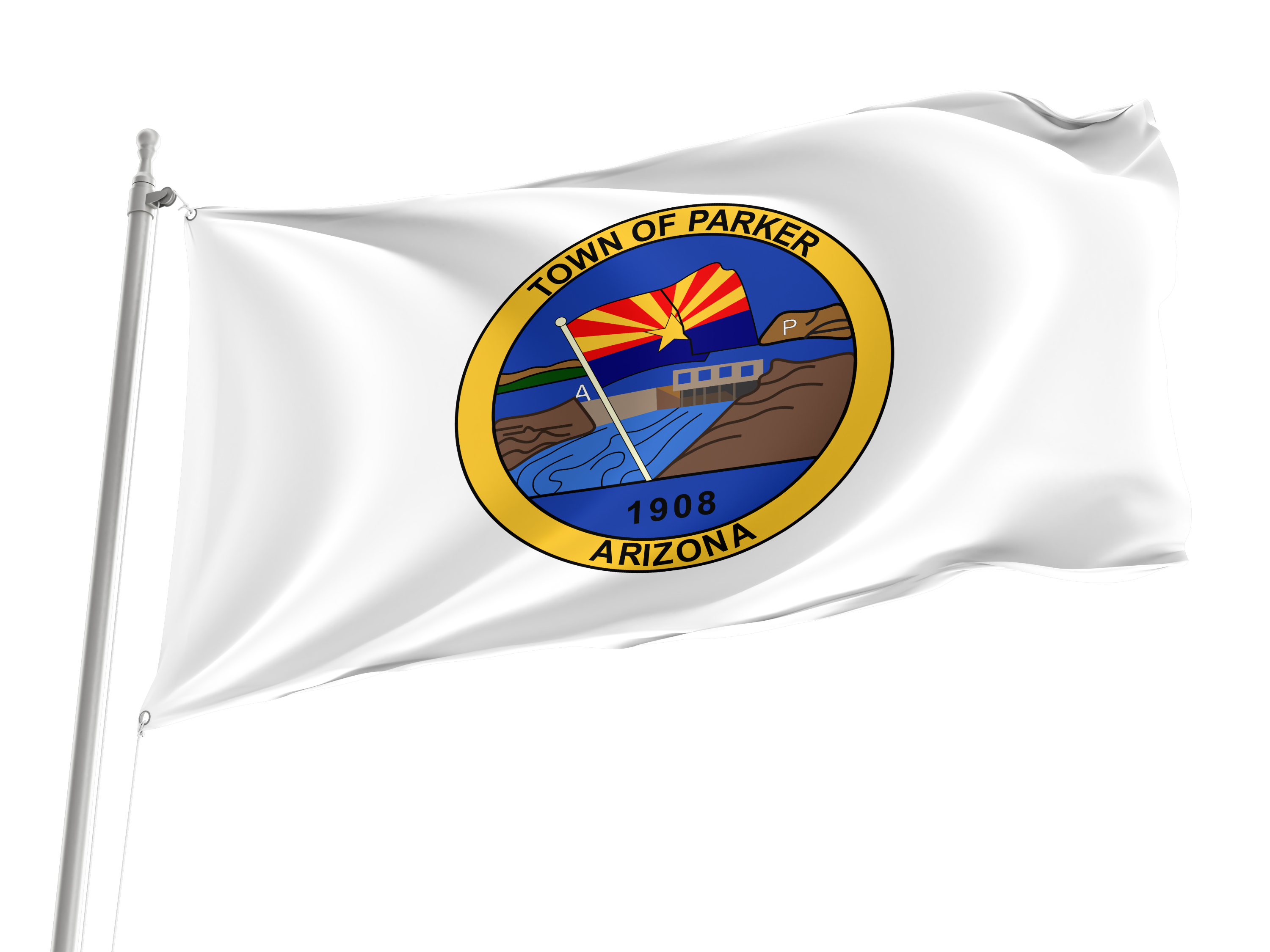 Parker, Arizona Flag for Indoor & Outdoor Use