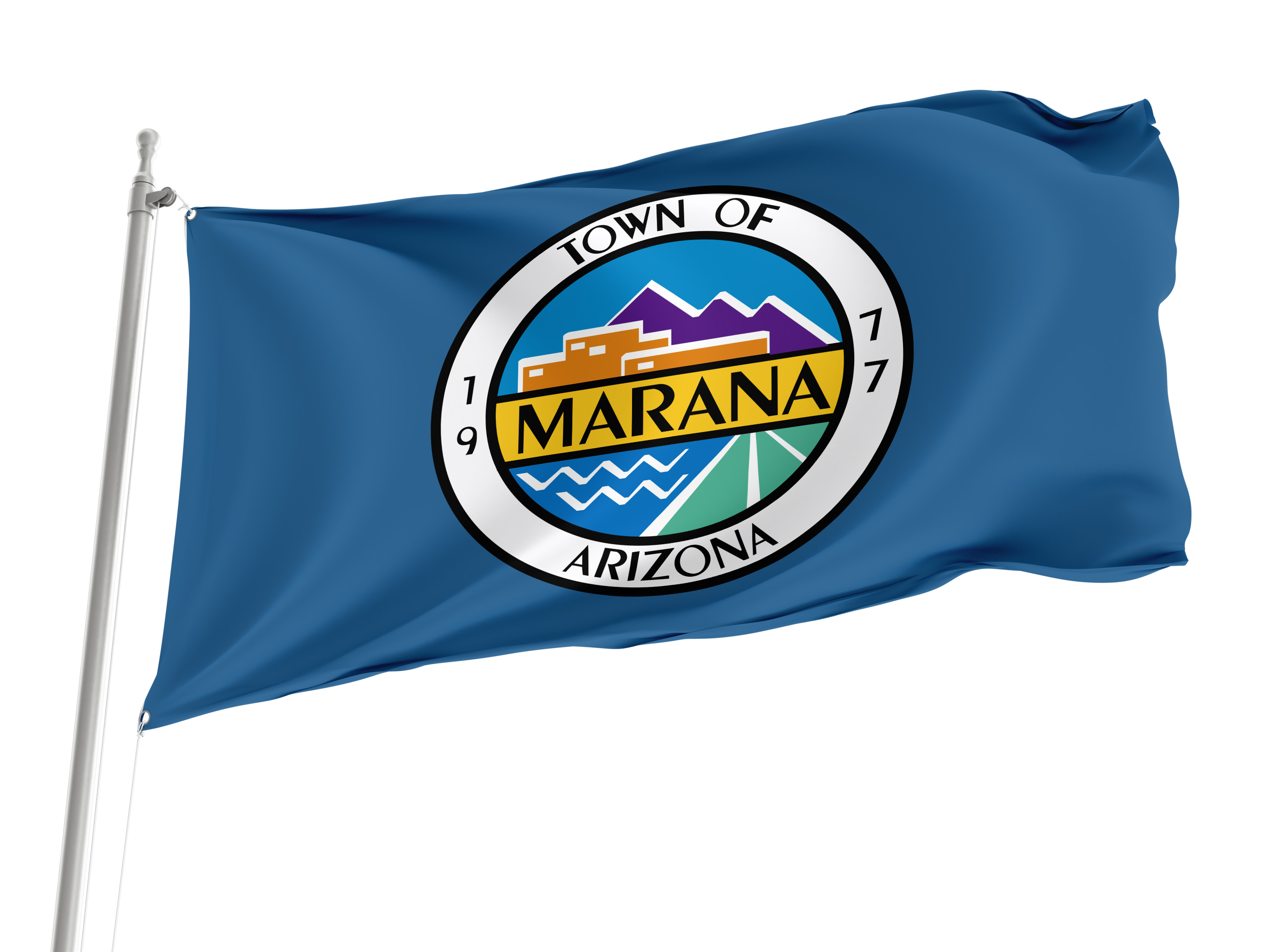 Marana Town Flag for Indoor & Outdoor Use