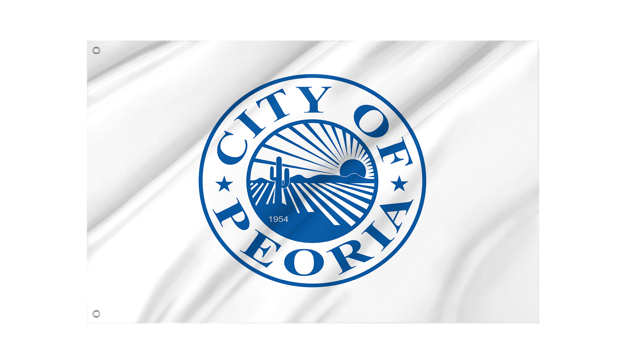 Peoria City Flag for Indoor & Outdoor Use