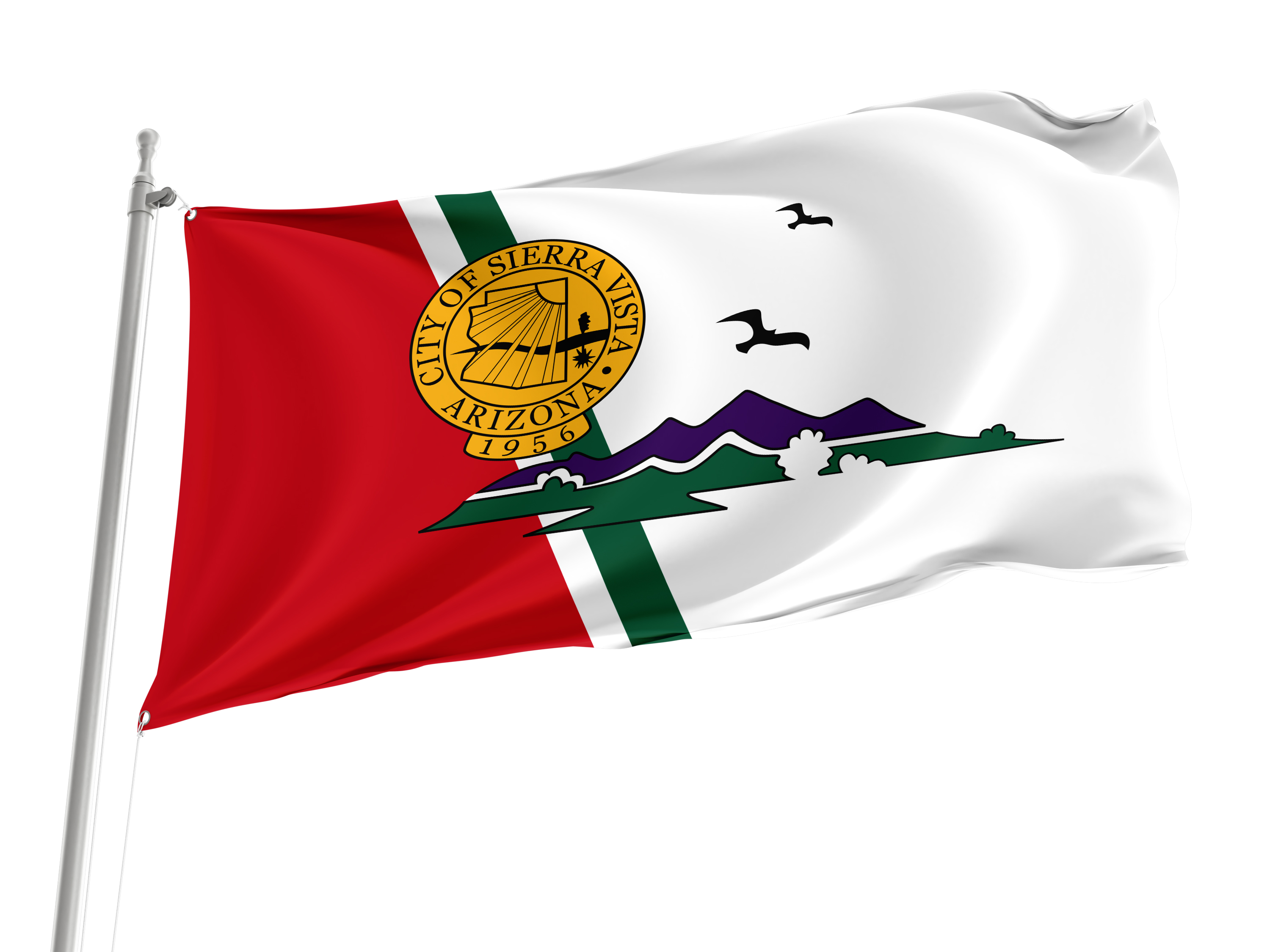 Sierra Vista Flag for Indoor & Outdoor Use