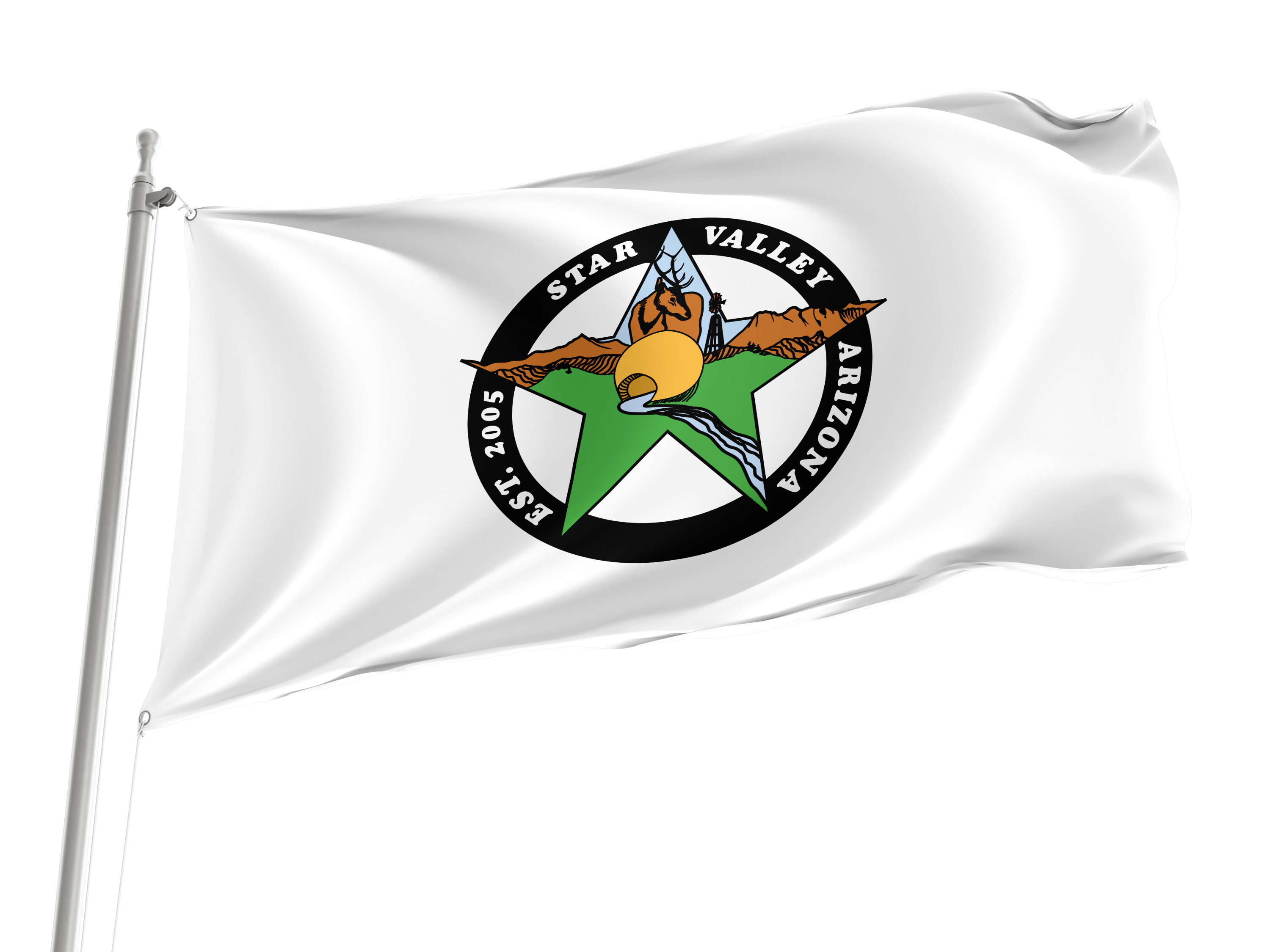 Star Valley, Arizona Flag for Indoor & Outdoor Use