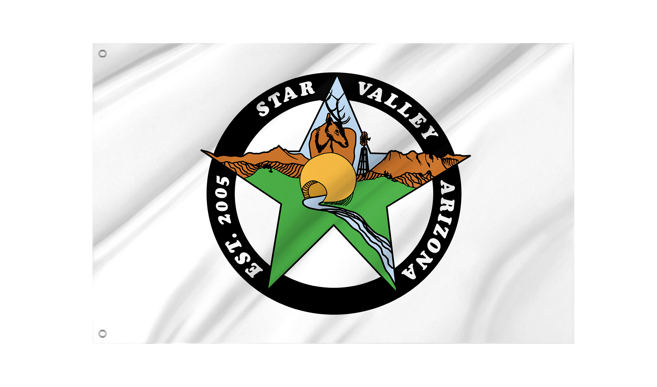 Star Valley, Arizona Flag for Indoor & Outdoor Use